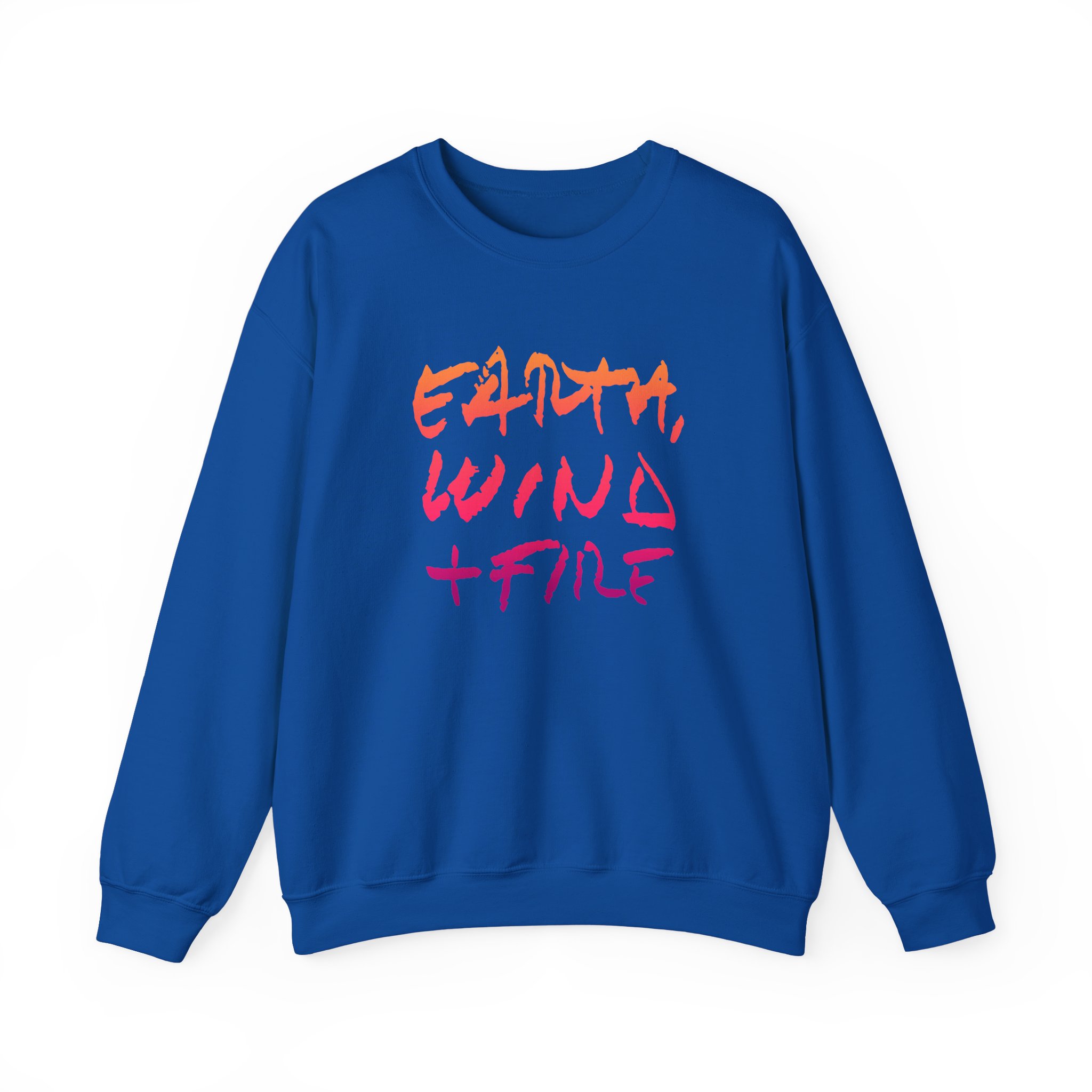 Earth Wind & Fire Logo Unisex Heavy Blendâ„¢ Crewneck Sweatshirt