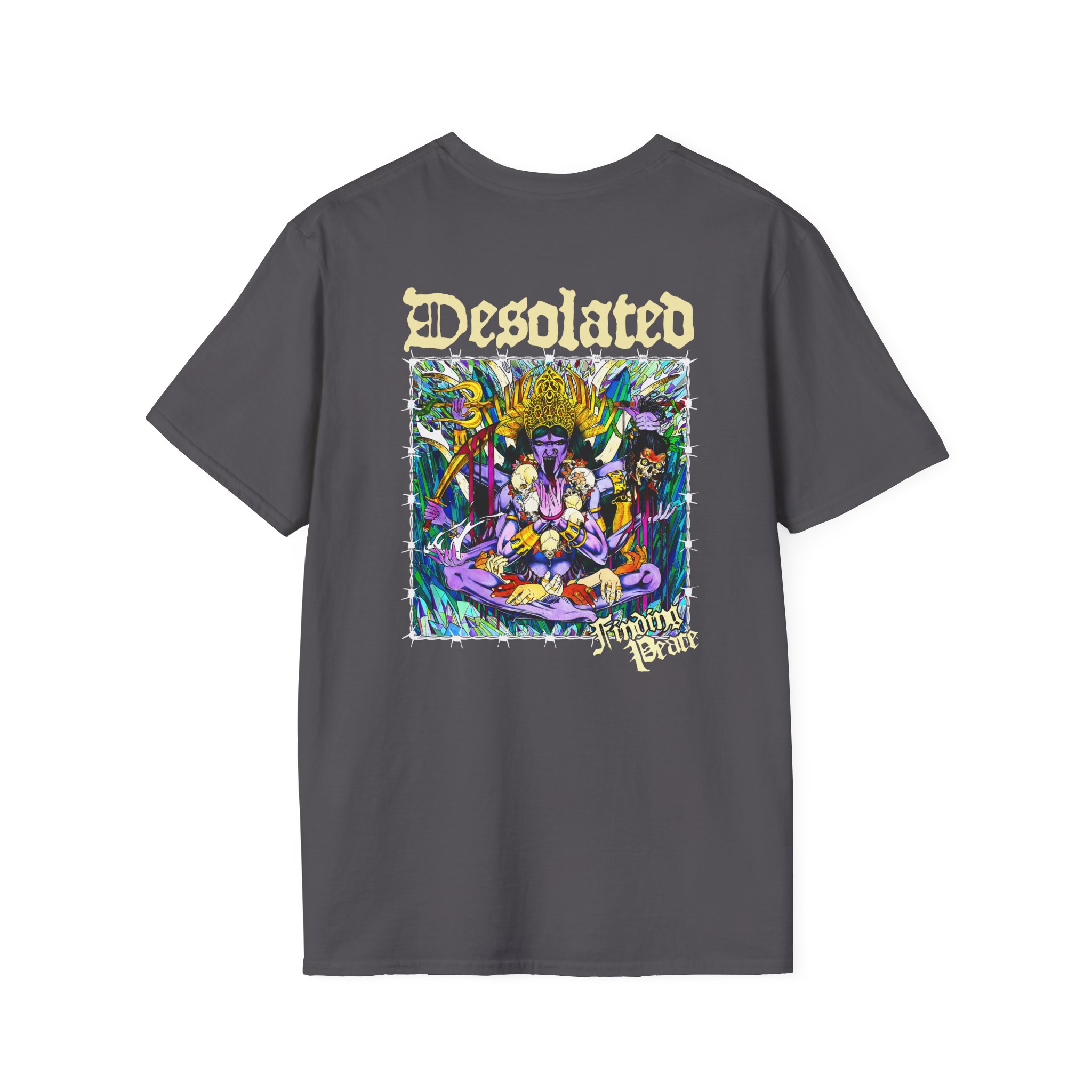 Desolated Finding Peace Unisex Softstyle T-Shirt