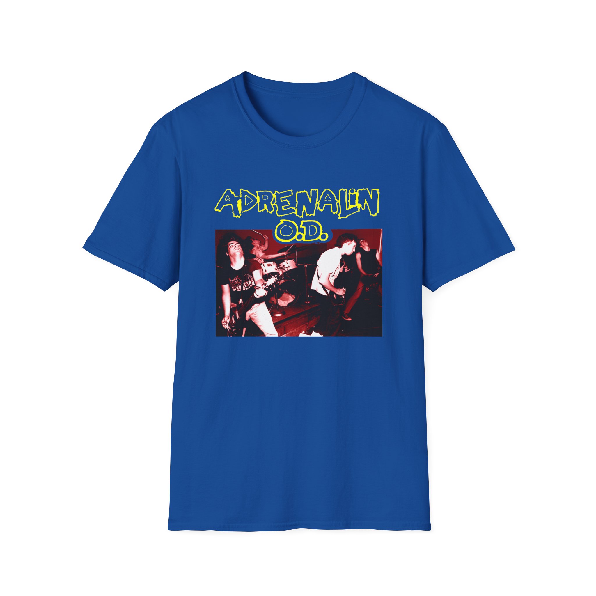 Adrenalin Od Live Shot Unisex Softstyle T-Shirt