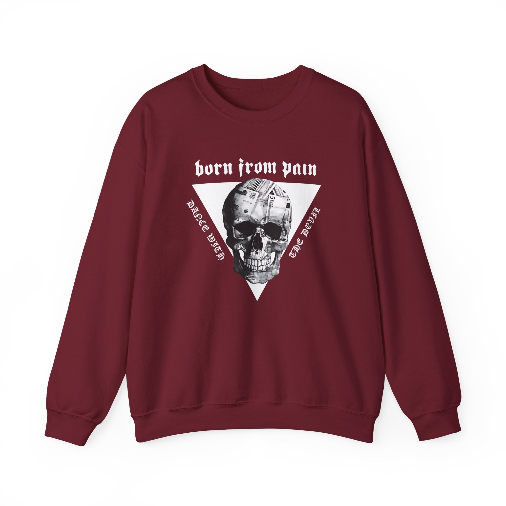 Born From Pain Dance With the Devil Unisex Heavy Blendâ„¢ Crewneck Sweatshirt