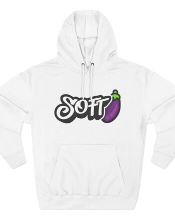 Softwilly Soft Three-Panel Fleece Hoodie