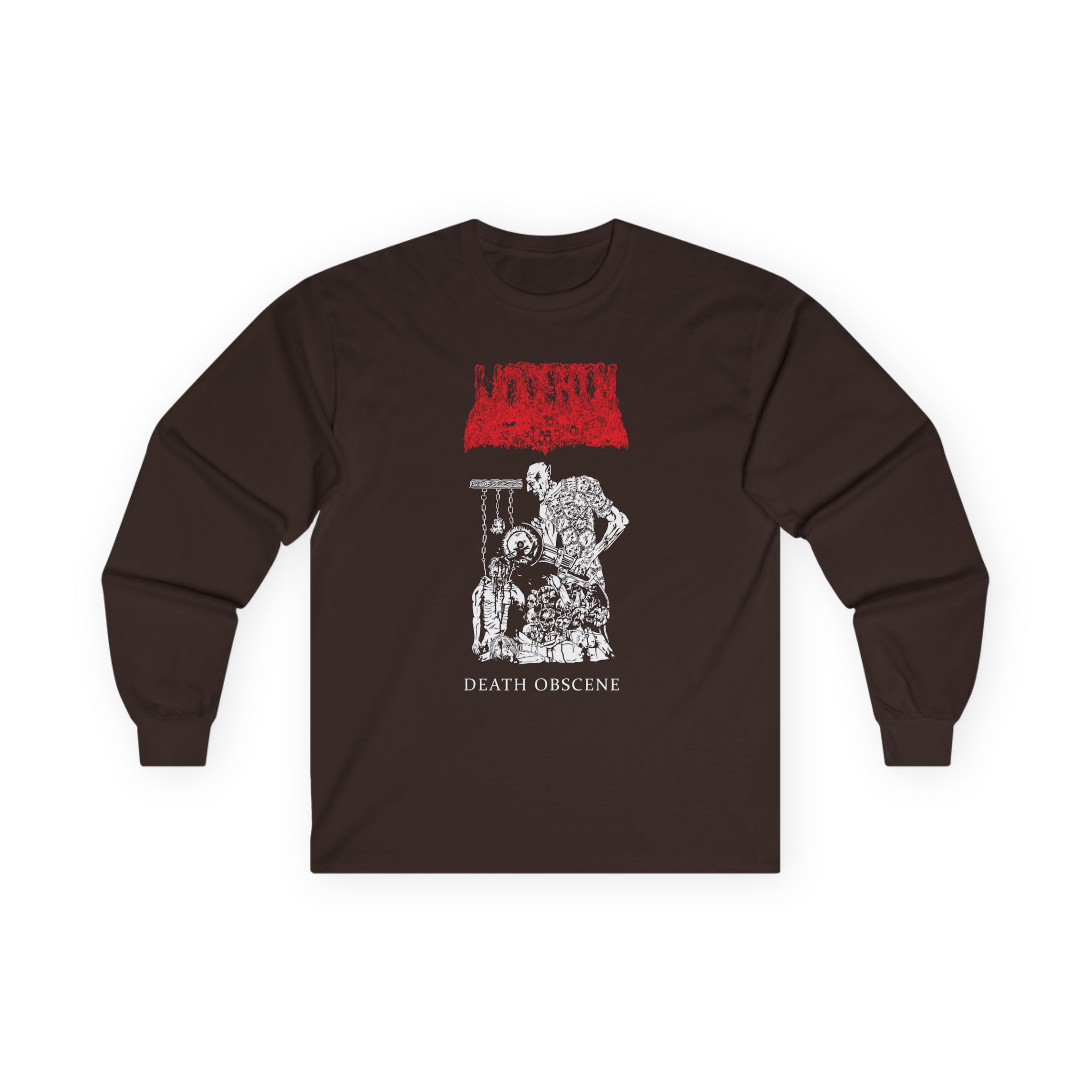 Undeath Death Obscene Unisex Ultra Cotton Long Sleeve Tee