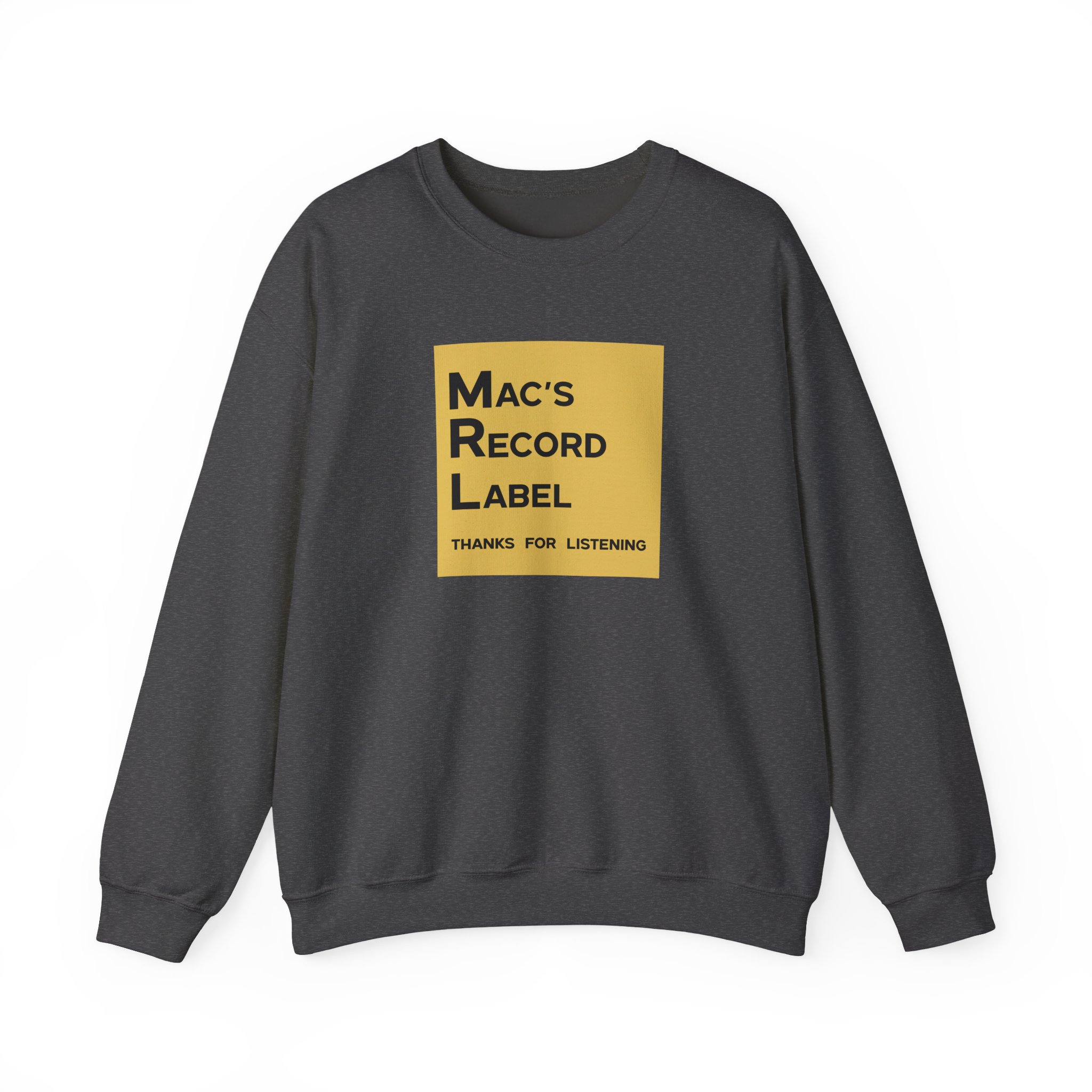 Mac Demarco Label Logo Unisex Heavy Blendâ„¢ Crewneck Sweatshirt