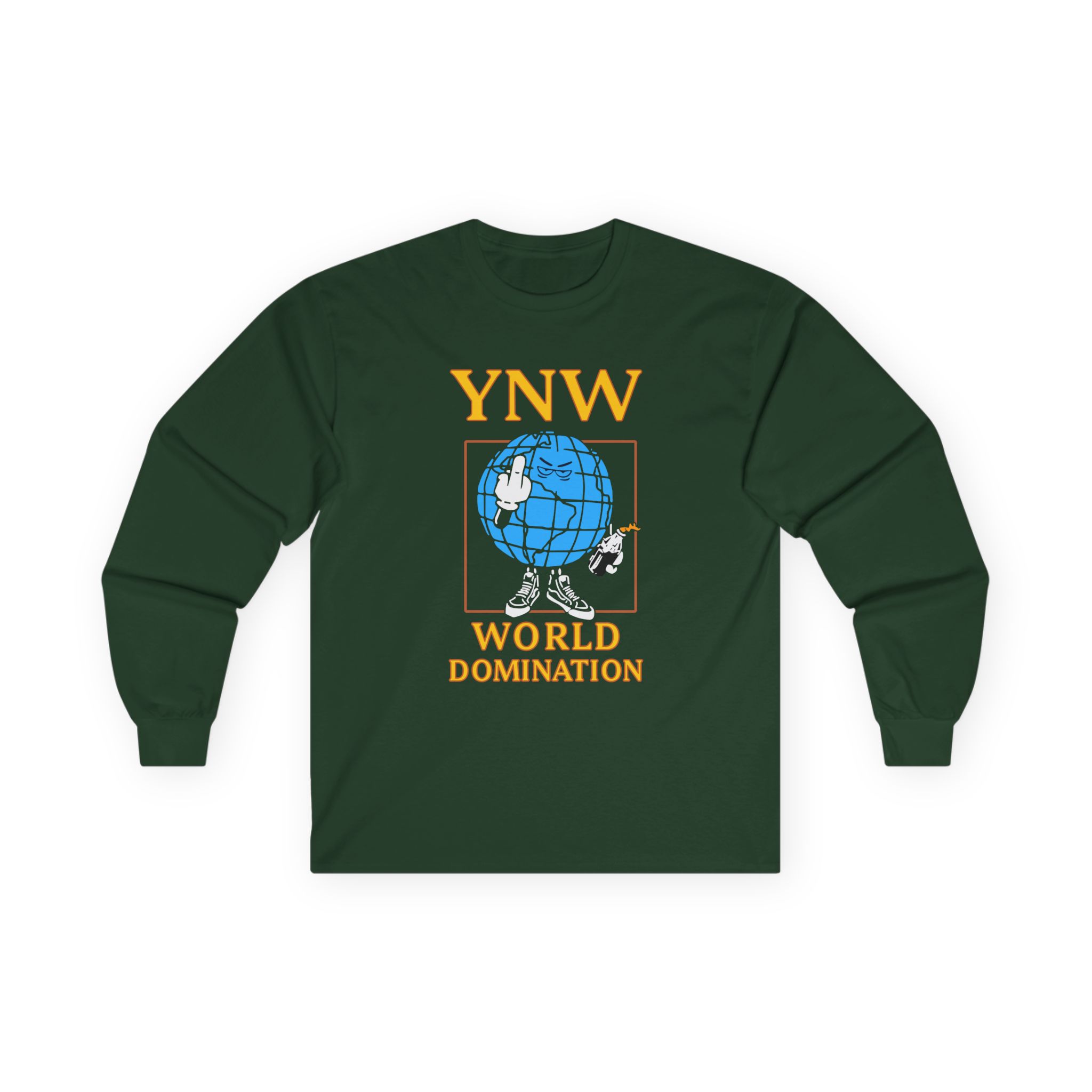 YNW Melly World Domination Unisex Ultra Cotton Long Sleeve Tee