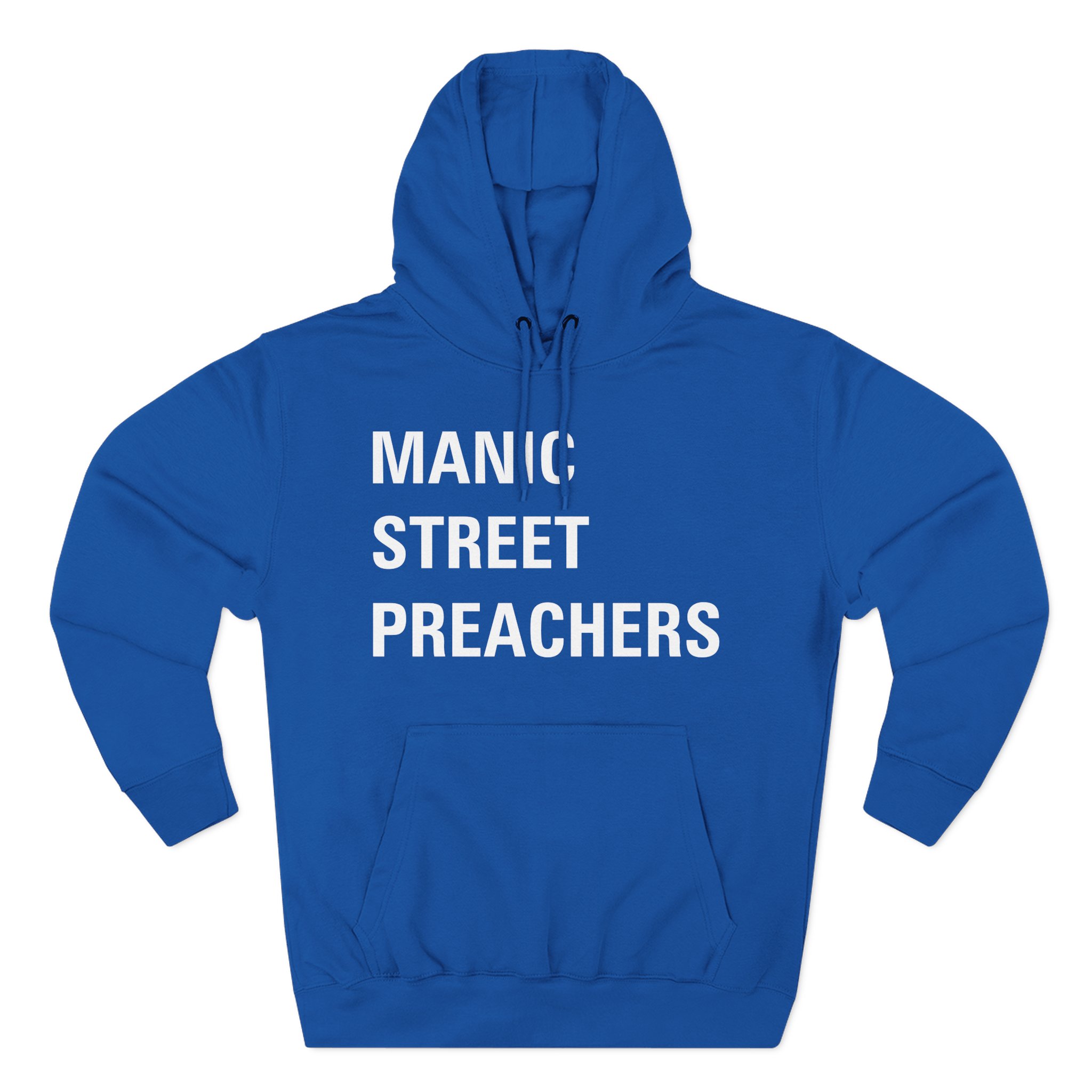 Manic Street Preachers Block Logo Three-Panel Fleece Hoodie