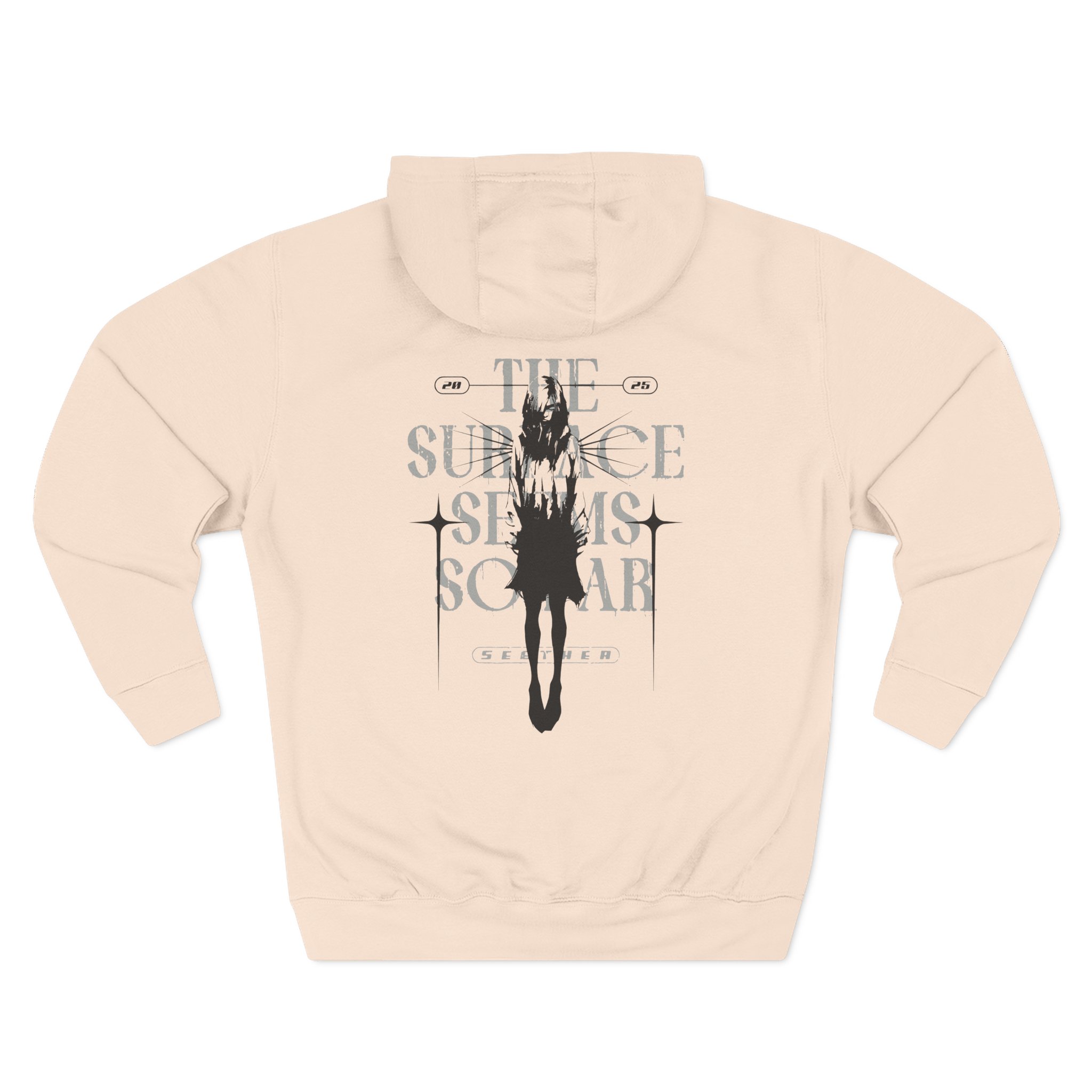 Seether Judas Surface Girl Pepper Three-Panel Fleece Hoodie