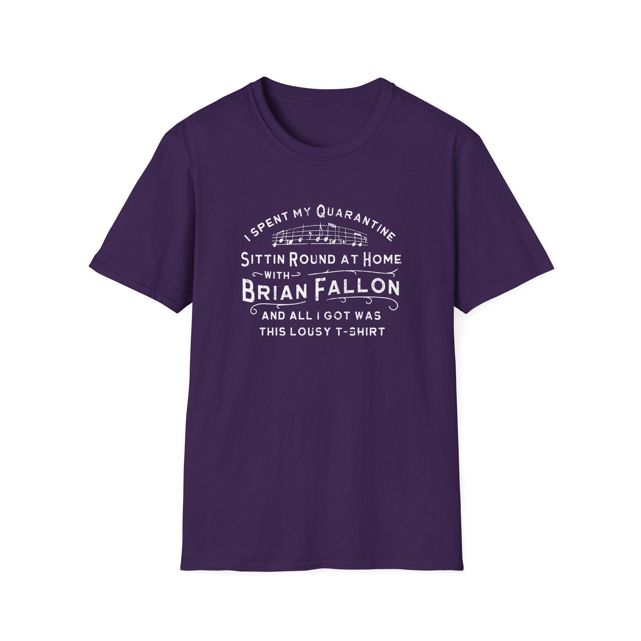 Brian Fallon Sittin Round Unisex Softstyle T-Shirt