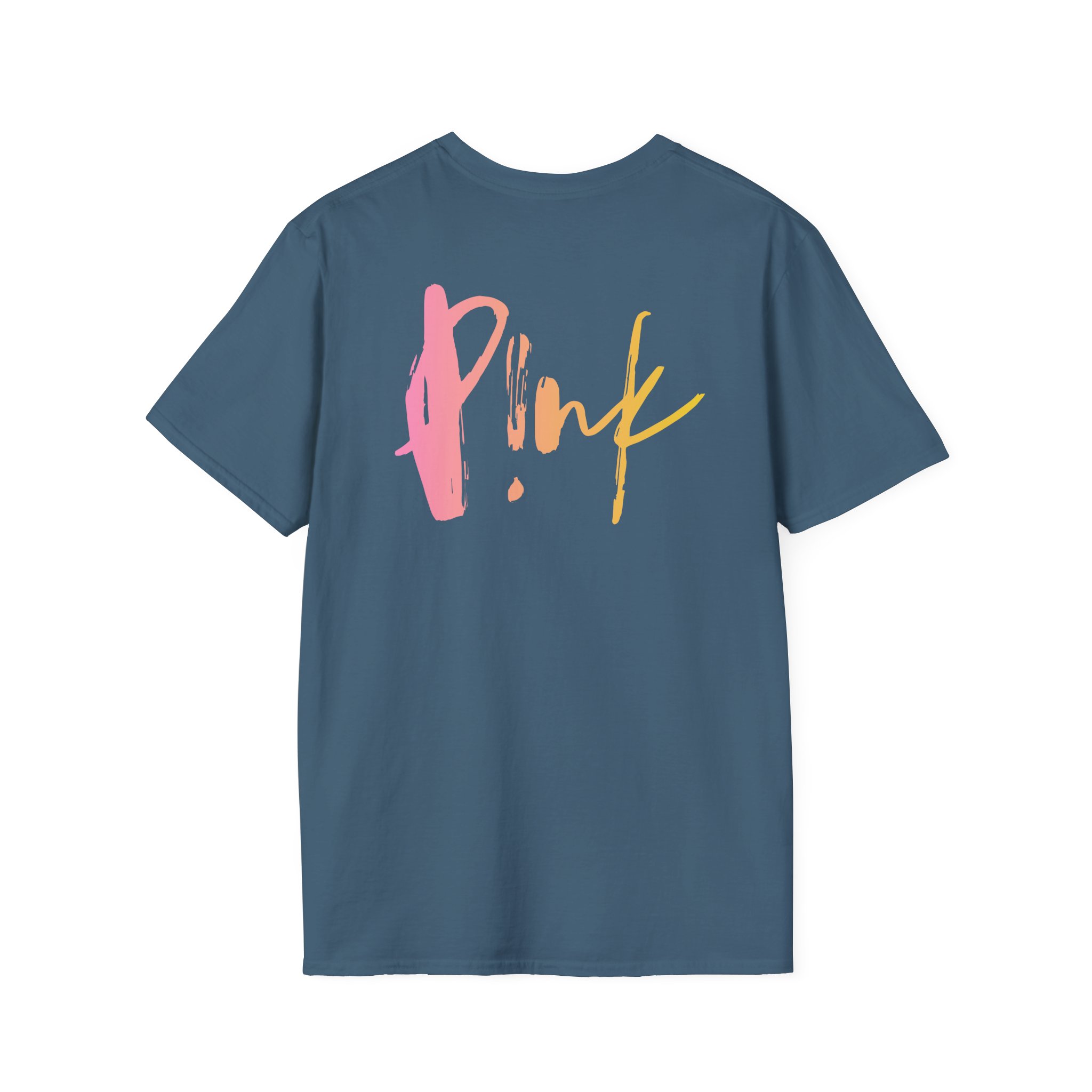P!nk Gradient Cover Me in Sunshine Unisex Softstyle T-Shirt