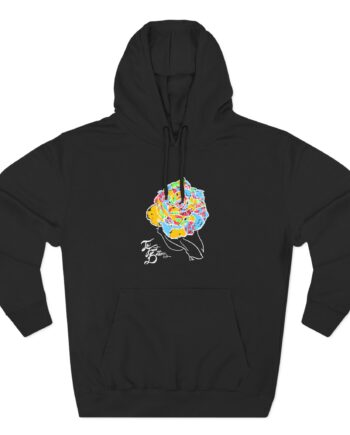 The Front Bottoms Rose Bouquet Three-Panel Fleece Hoodie