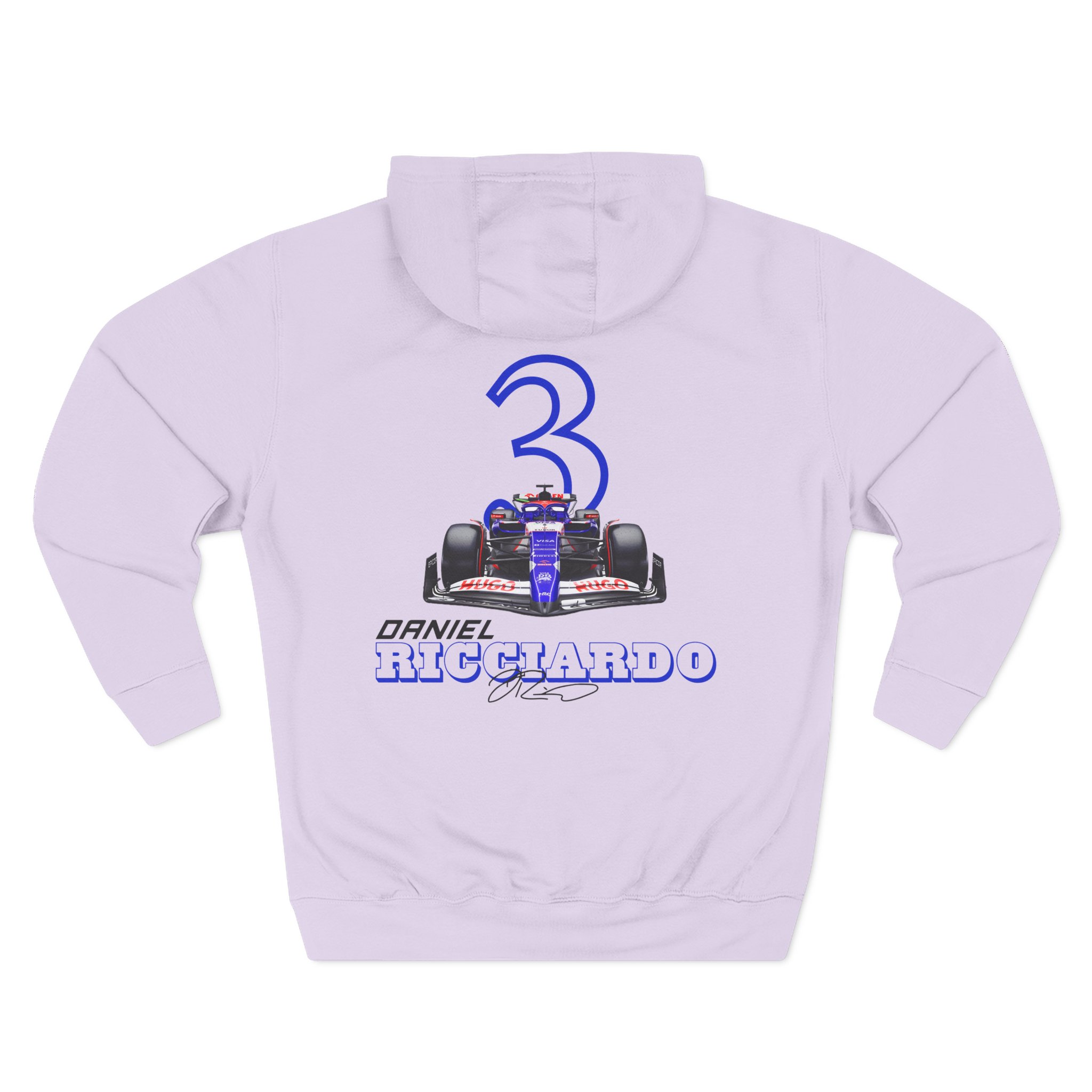 Dr3 Daniel Ricciardo Three-Panel Fleece Hoodie