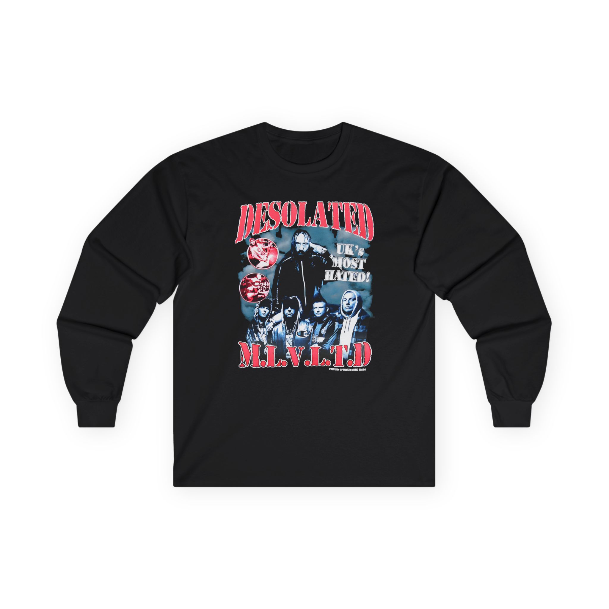 Desolated UK's Most Hated Unisex Ultra Cotton Long Sleeve Tee