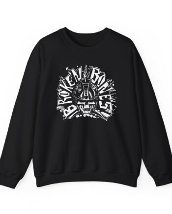 Broken Bones Skull Logo Unisex Heavy Blend Crewneck Sweatshirt