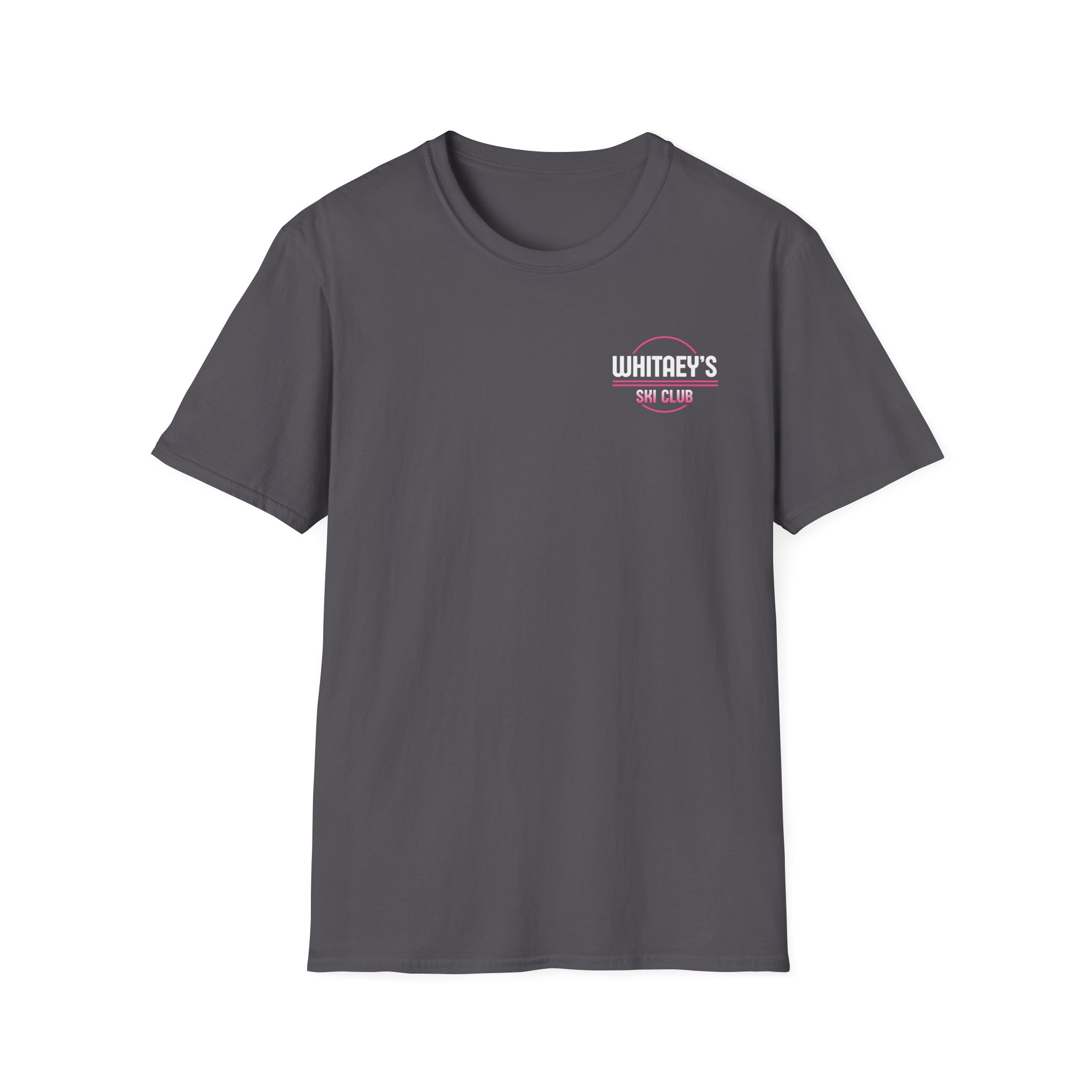 Spittin Chiclets Whitney's Ski Club Unisex Softstyle T-Shirt