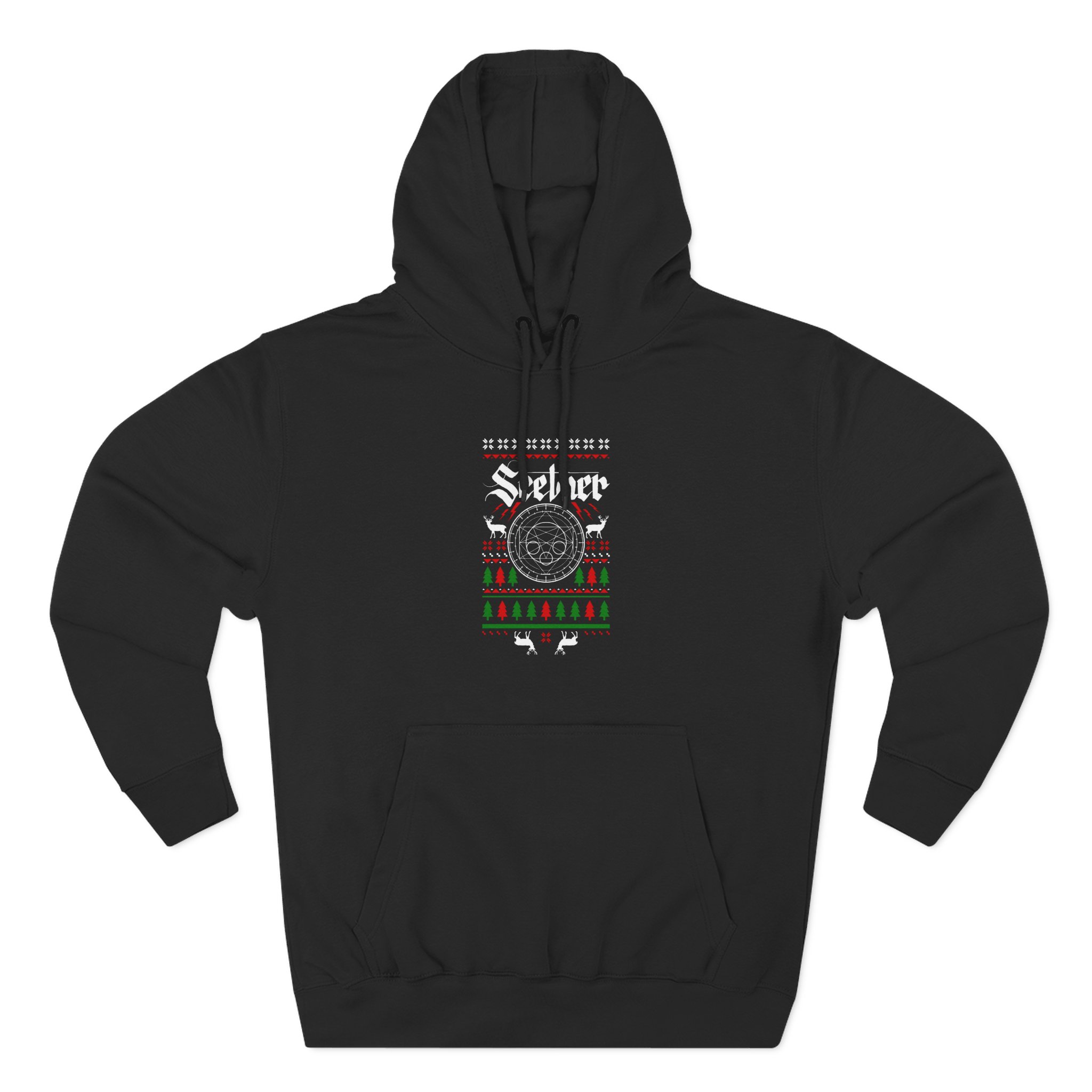 Seether Three-Panel Fleece Hoodie