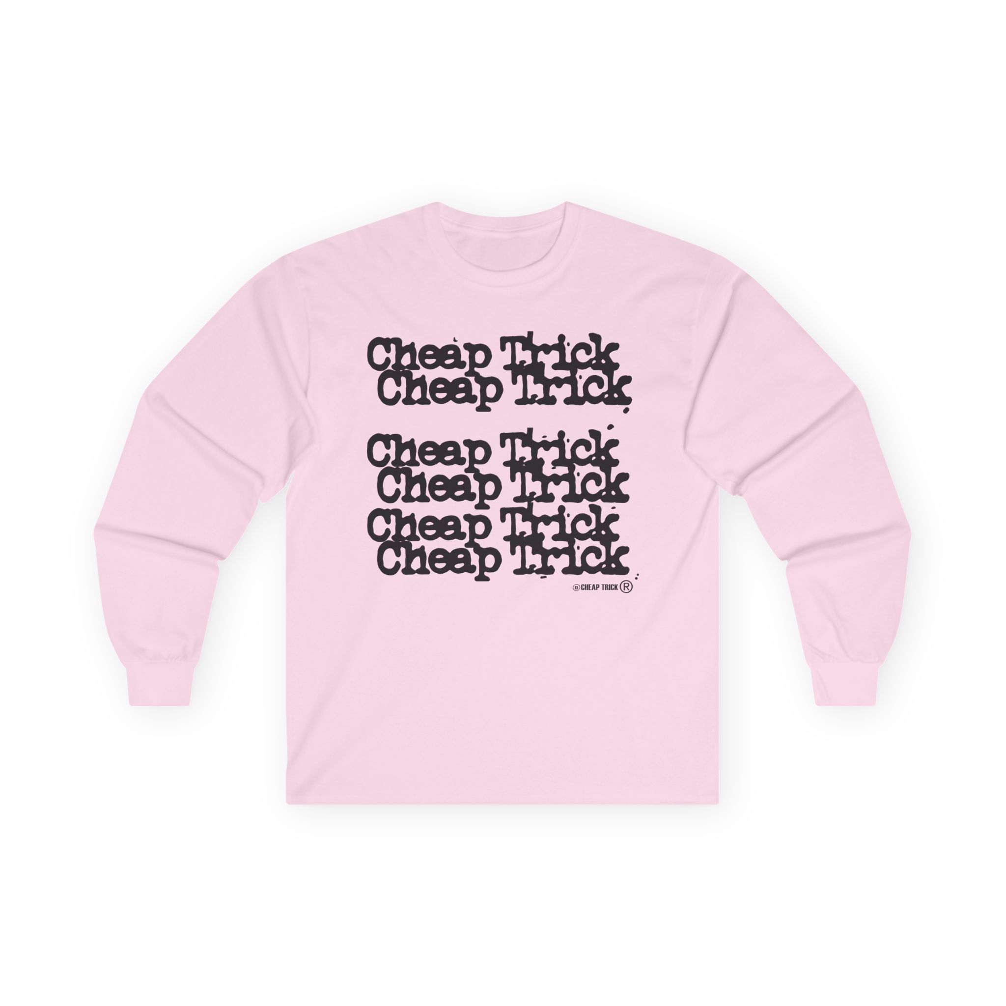 Cheap Trick Stacked Logo Unisex Ultra Cotton Long Sleeve Tee