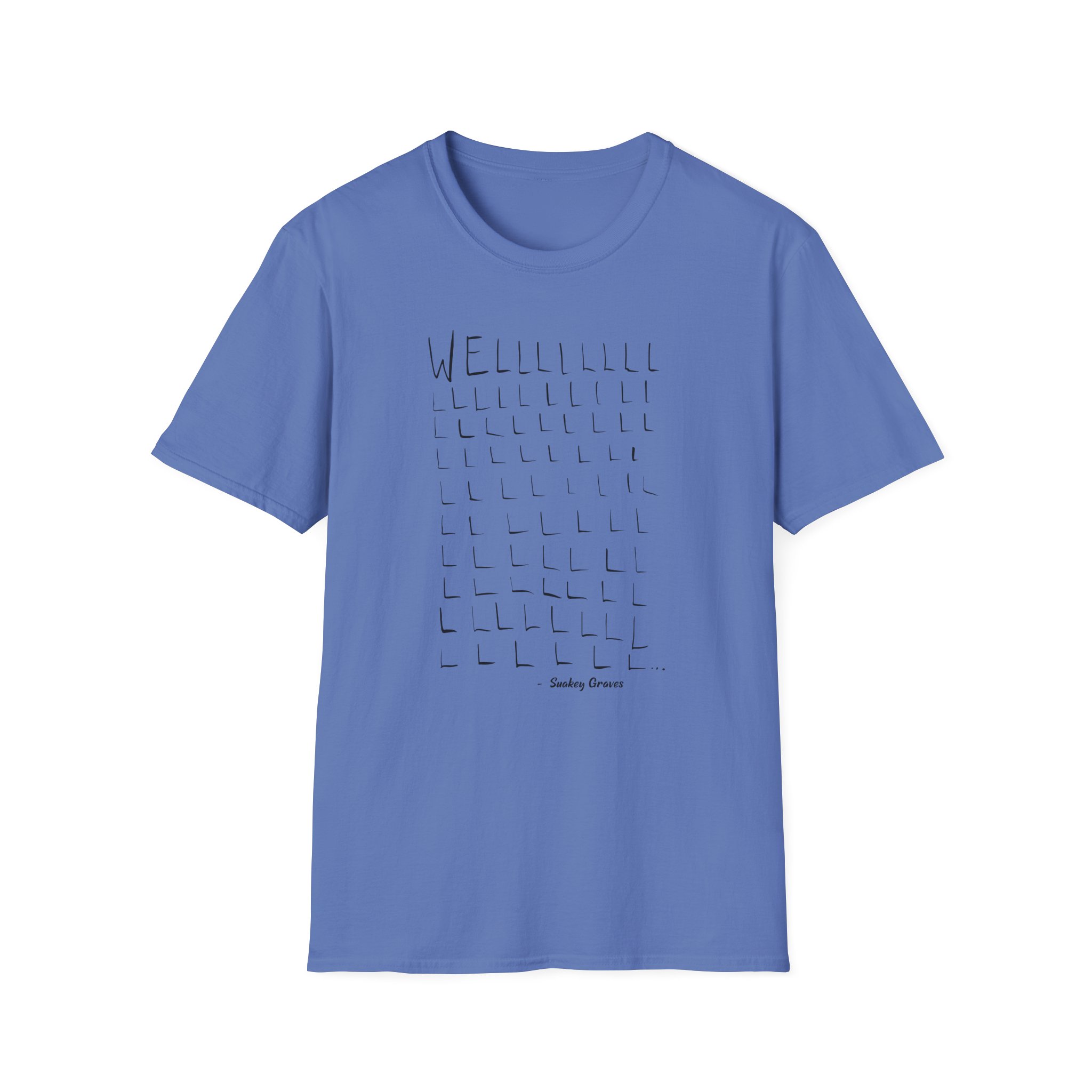 Shakey Graves WELLLL Unisex Softstyle T-Shirt