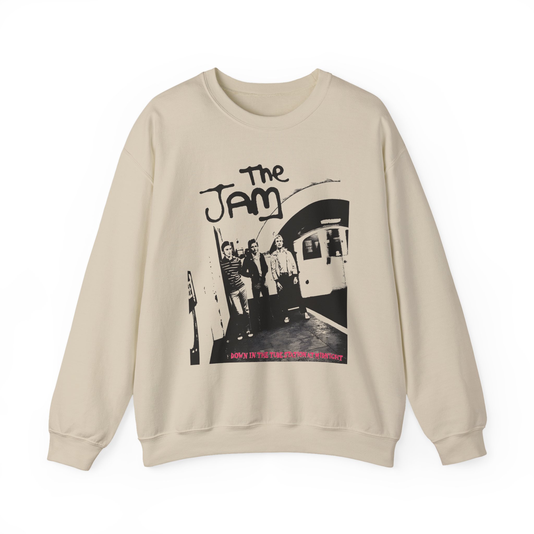 TJ Down at the Tube Station Unisex Heavy Blendâ„¢ Crewneck Sweatshirt