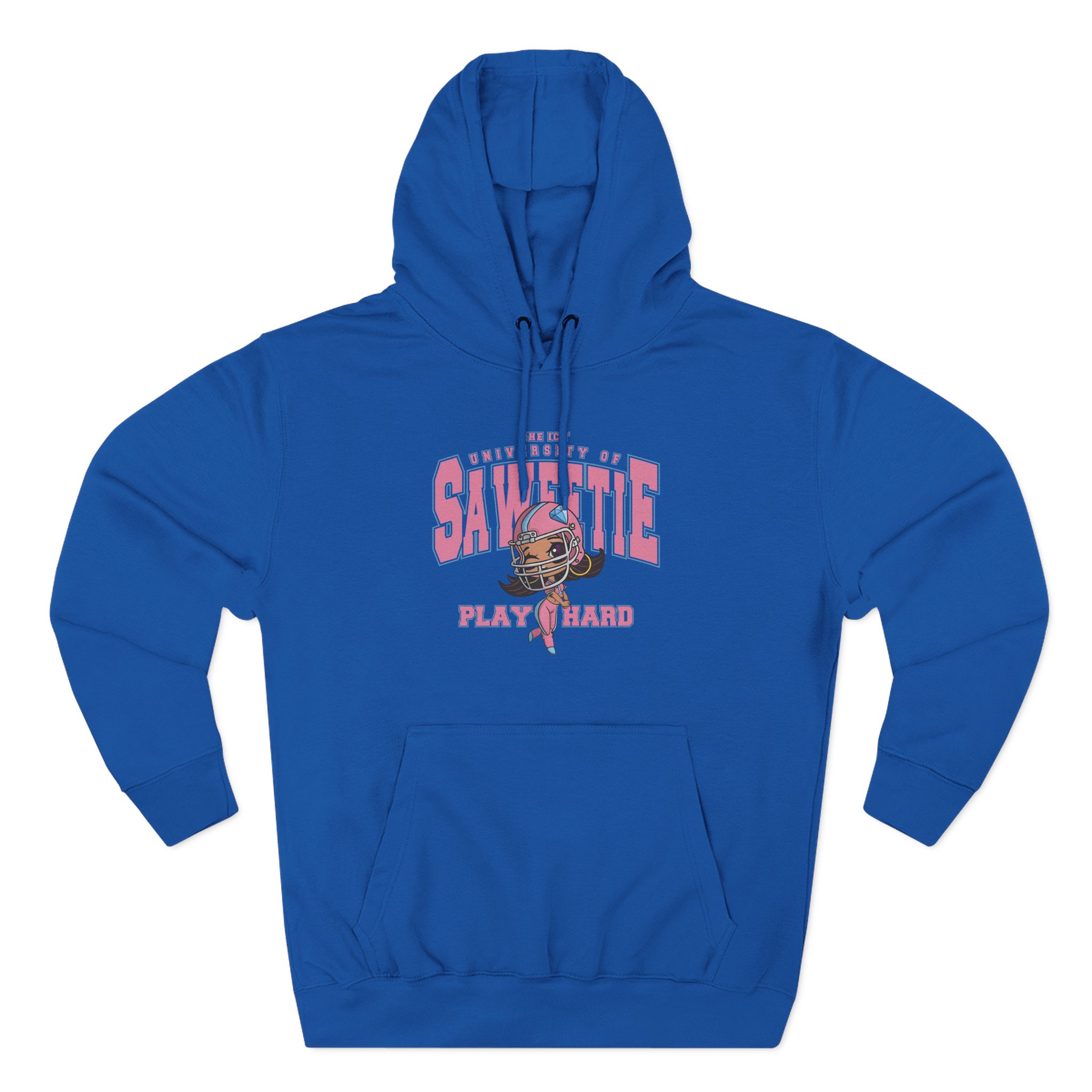 Saweetie the Icy University Three-Panel Fleece Hoodie