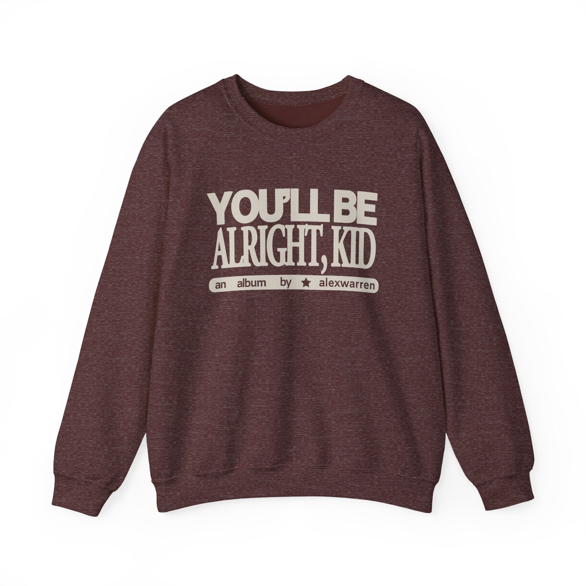 Alex Warren You’ll Be Alright Kid Unisex Heavy Blend™ Crewneck Sweatshirt