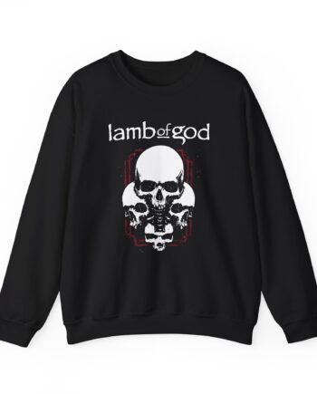 Lamb of God 4 Skulls Unisex Heavy Blend™ Crewneck Sweatshirt