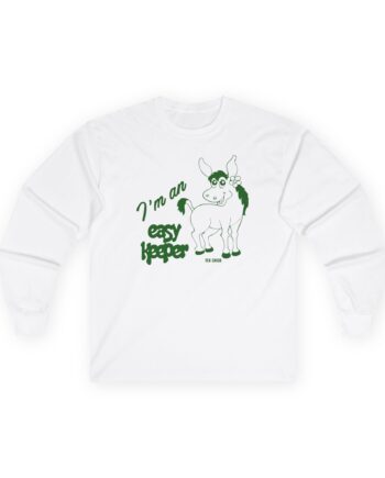 Mac Demarco Tex Crick Easy Keeper Ivory Mule Unisex Ultra Cotton Long Sleeve Tee