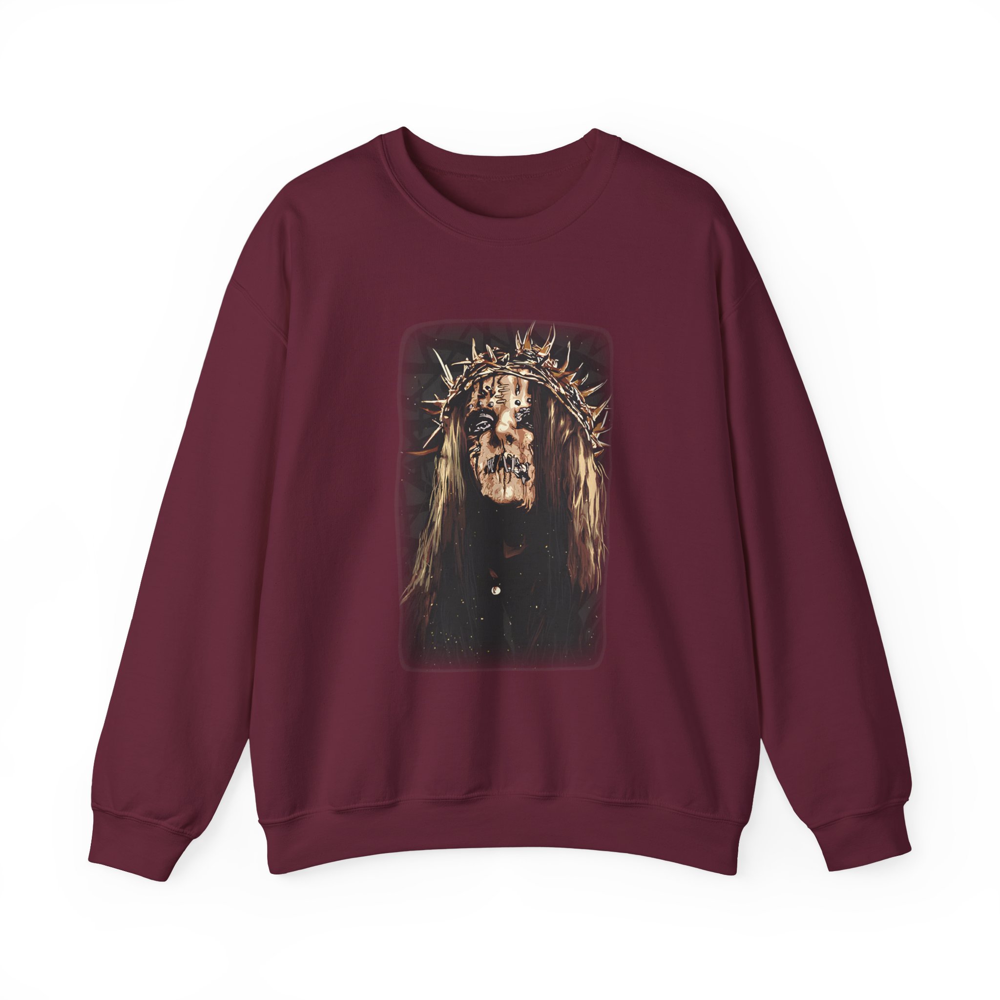 Murderdolls Joey Jordison Crown of Thorns Unisex Heavy Blendâ„¢ Crewneck Sweatshirt