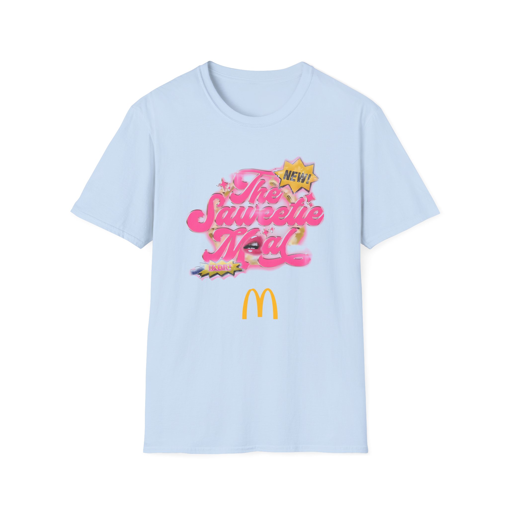 Saweetie Mcdonald's Meal Unisex Softstyle T-Shirt