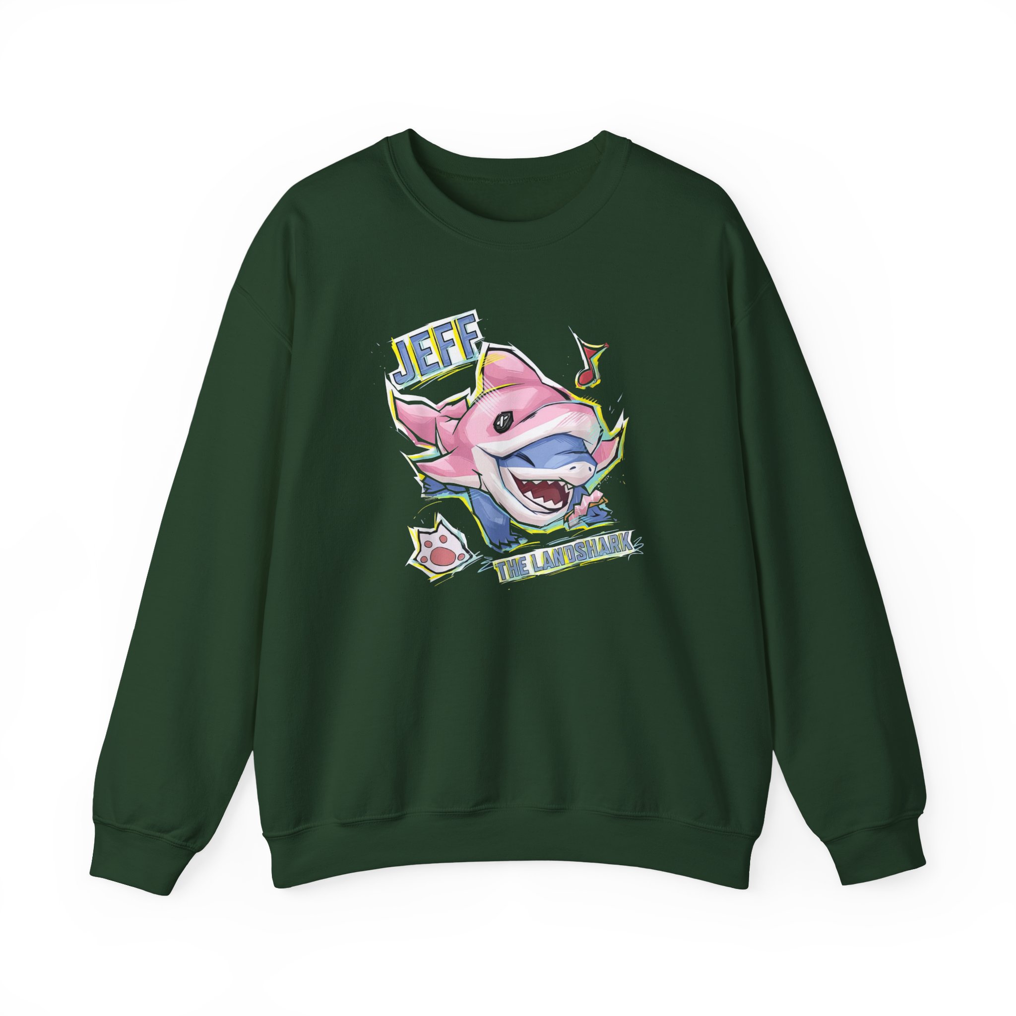 Jeff the Land Shark Unisex Heavy Blendâ„¢ Crewneck Sweatshirt