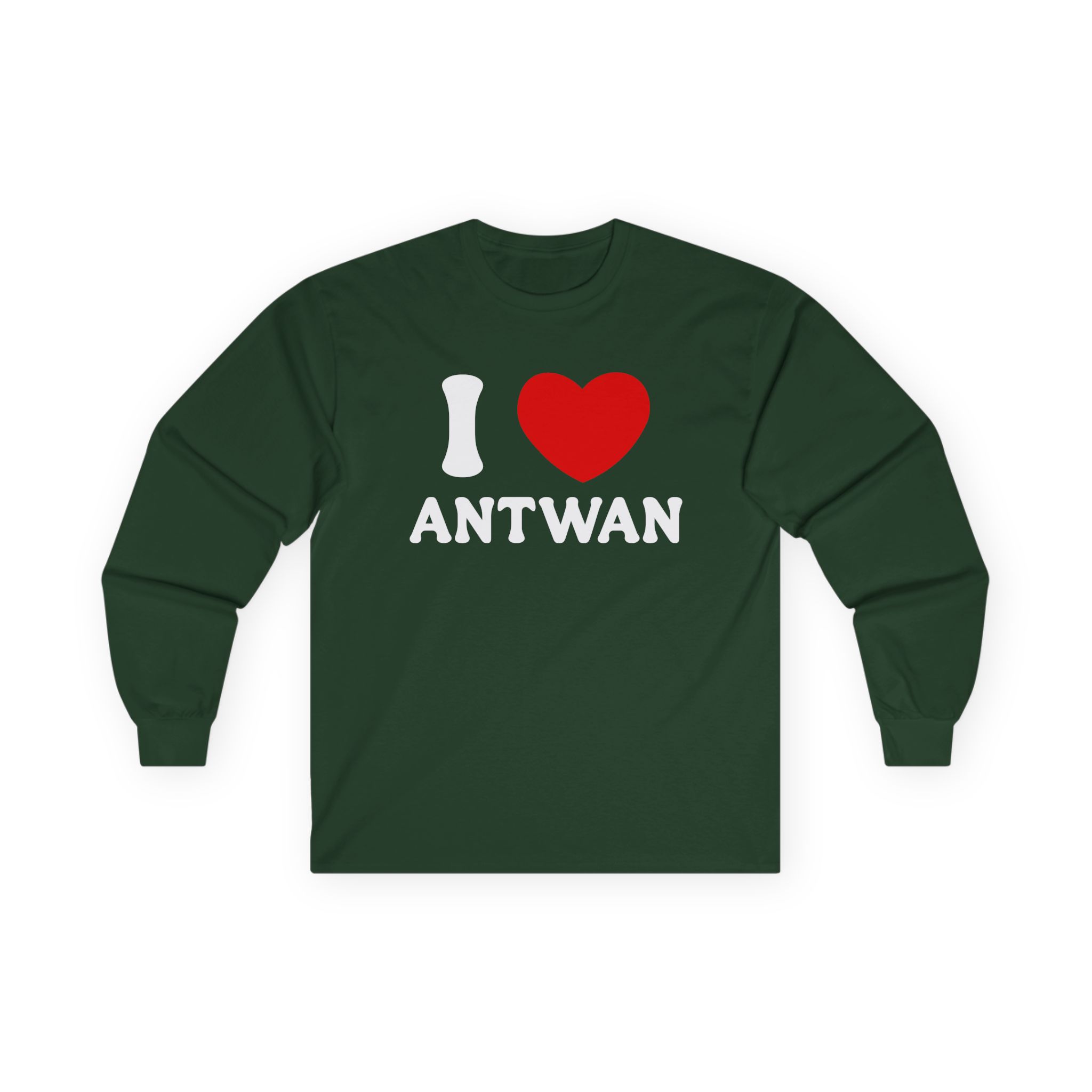 Antwan I Love Unisex Ultra Cotton Long Sleeve Tee