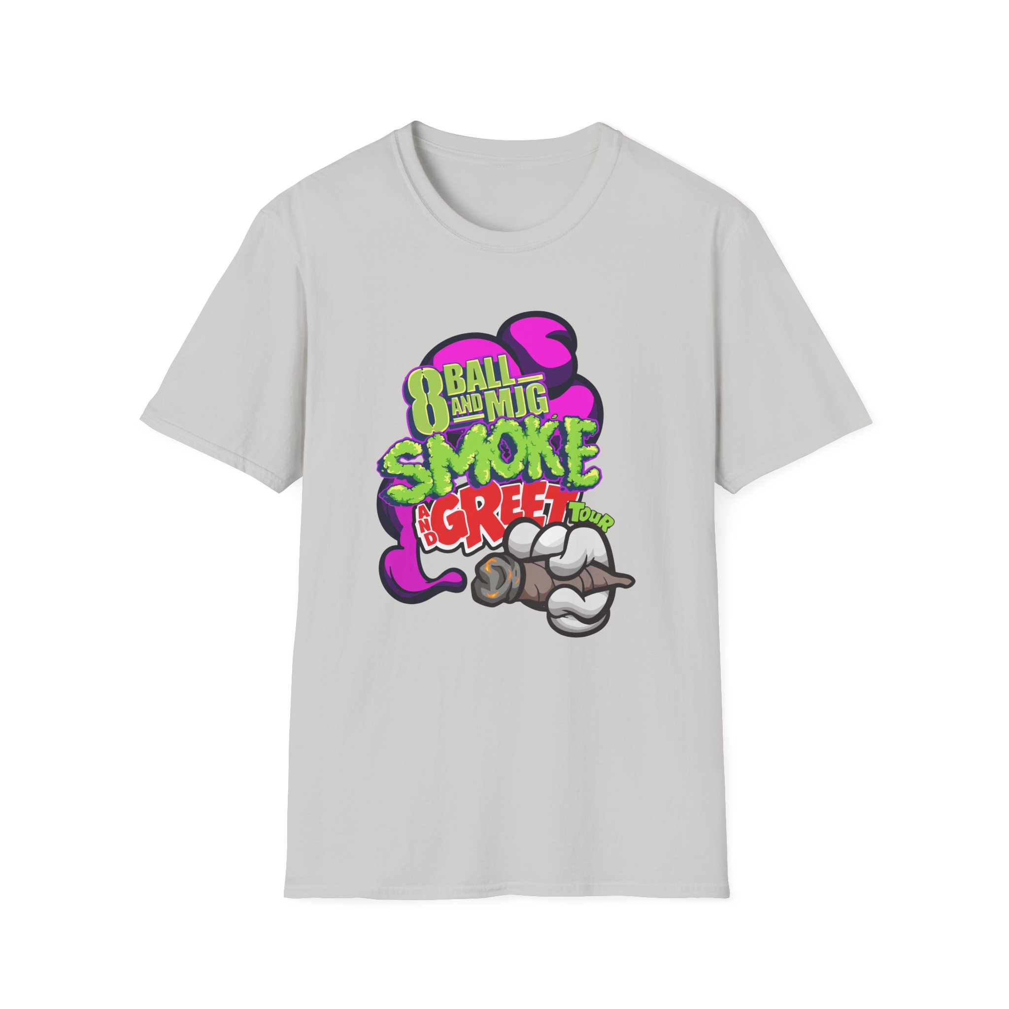 8ball Mjg Unisex Softstyle T-Shirt