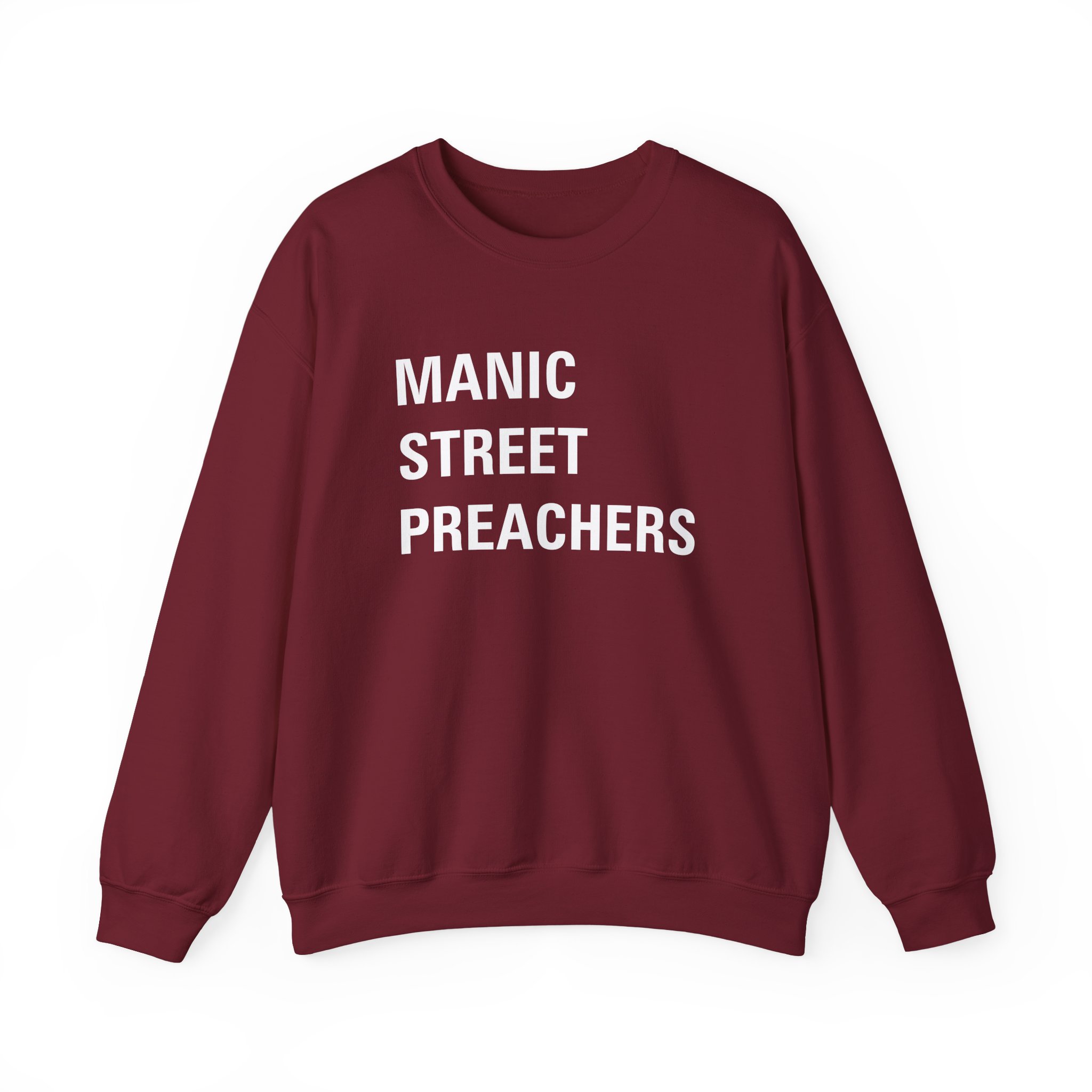 Manic Street Preachers Block Logo Unisex Heavy Blendâ„¢ Crewneck Sweatshirt