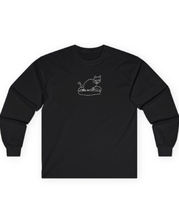William Osman Cat Litter Unisex Ultra Cotton Long Sleeve Tee