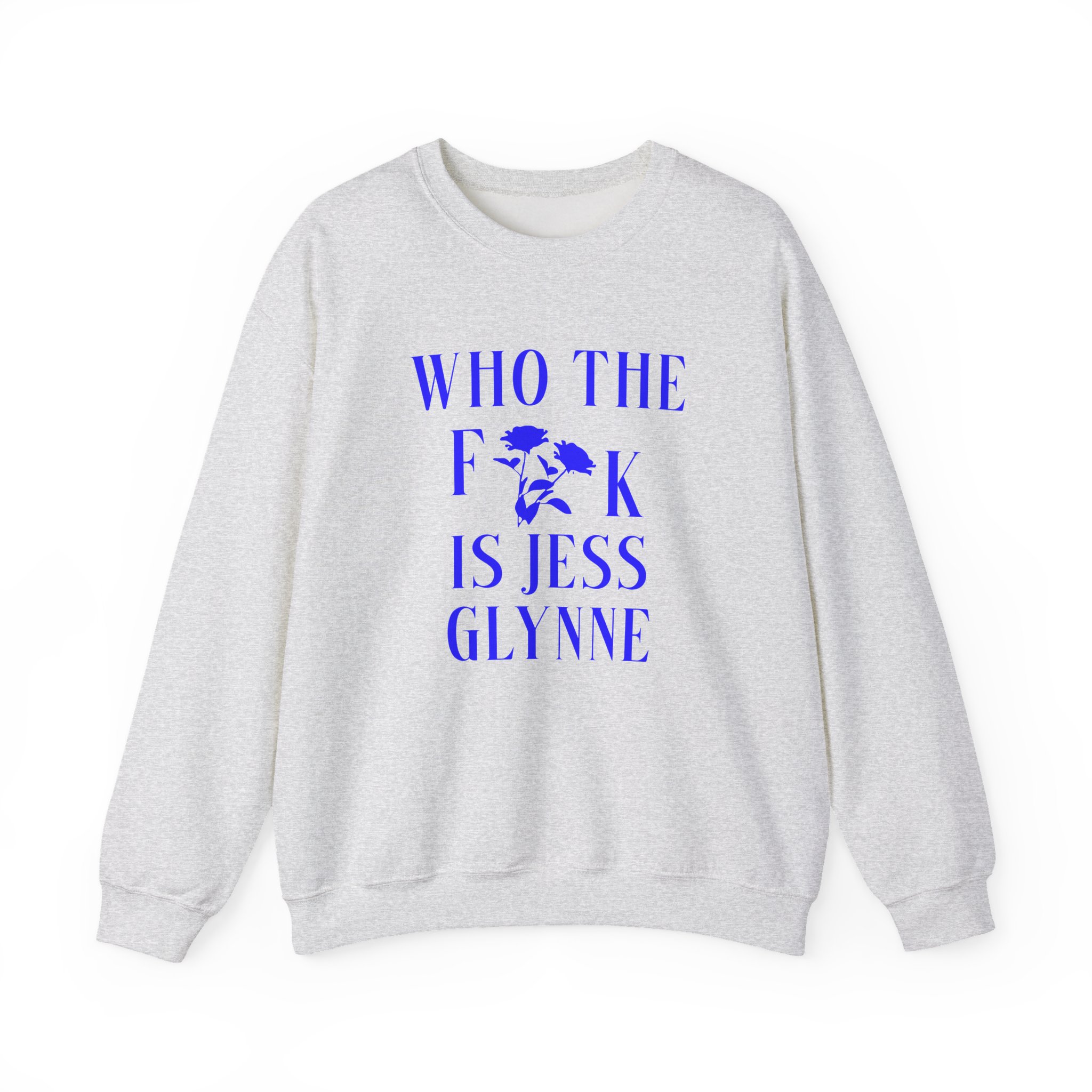 Jess Glynne WTF Is Jess Glynne Unisex Heavy Blendâ„¢ Crewneck Sweatshirt