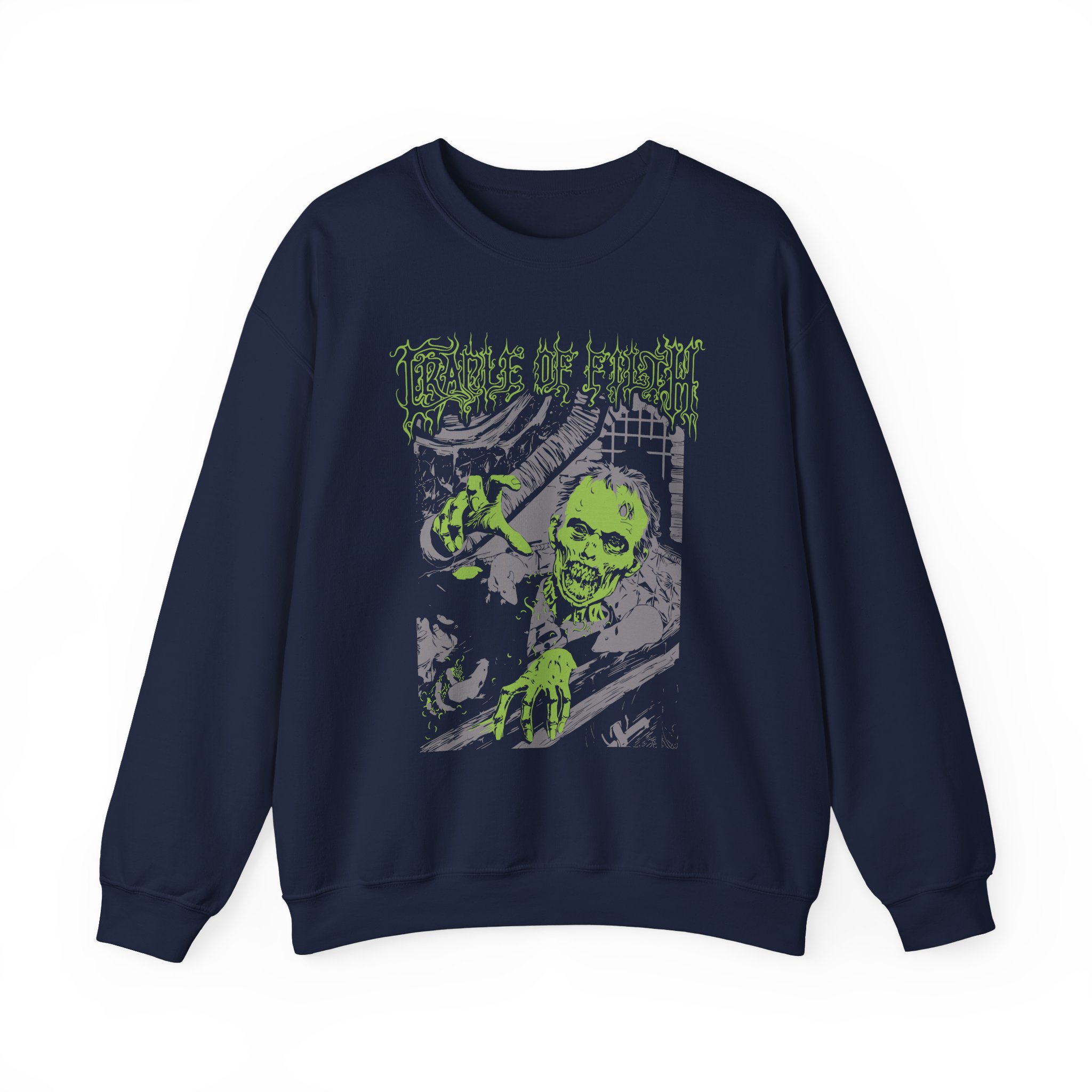 Cradle of Filth Zombie Unisex Heavy Blendâ„¢ Crewneck Sweatshirt