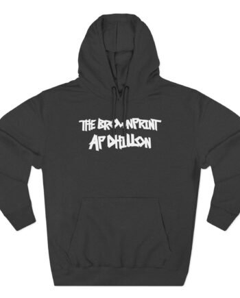 AP Dhillon the Brownprint Three-Panel Fleece Hoodie