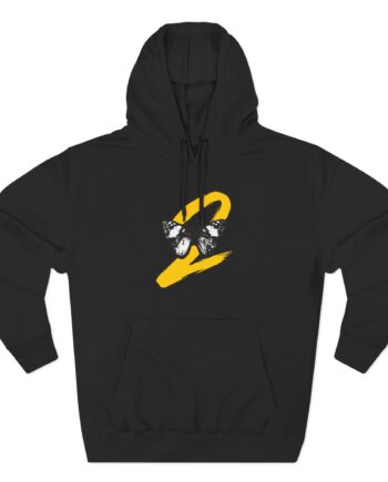 Joyner Lucas 2 Butterfly Three-Panel Fleece Hoodie