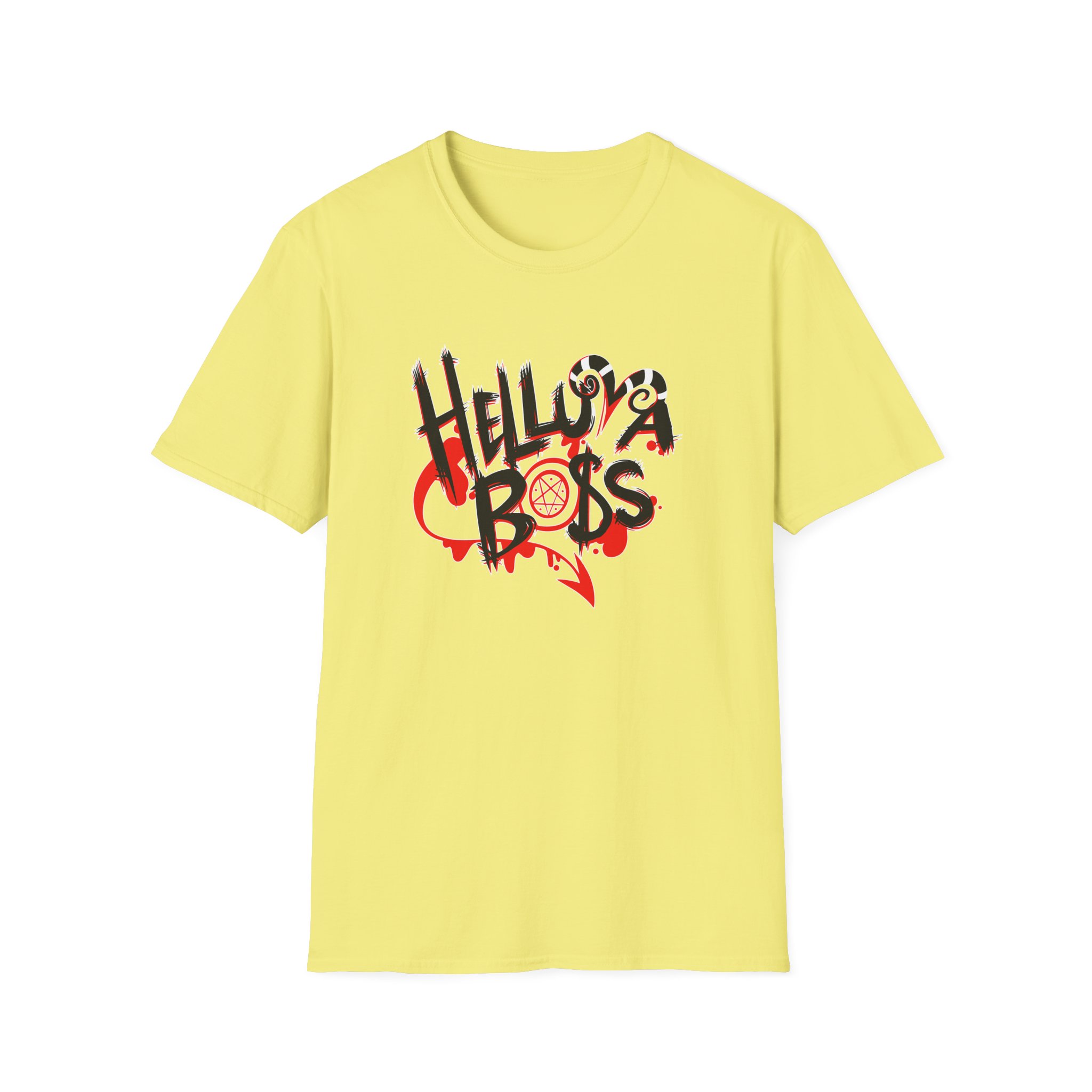 Helluva Boss Logo Unisex Softstyle T-Shirt
