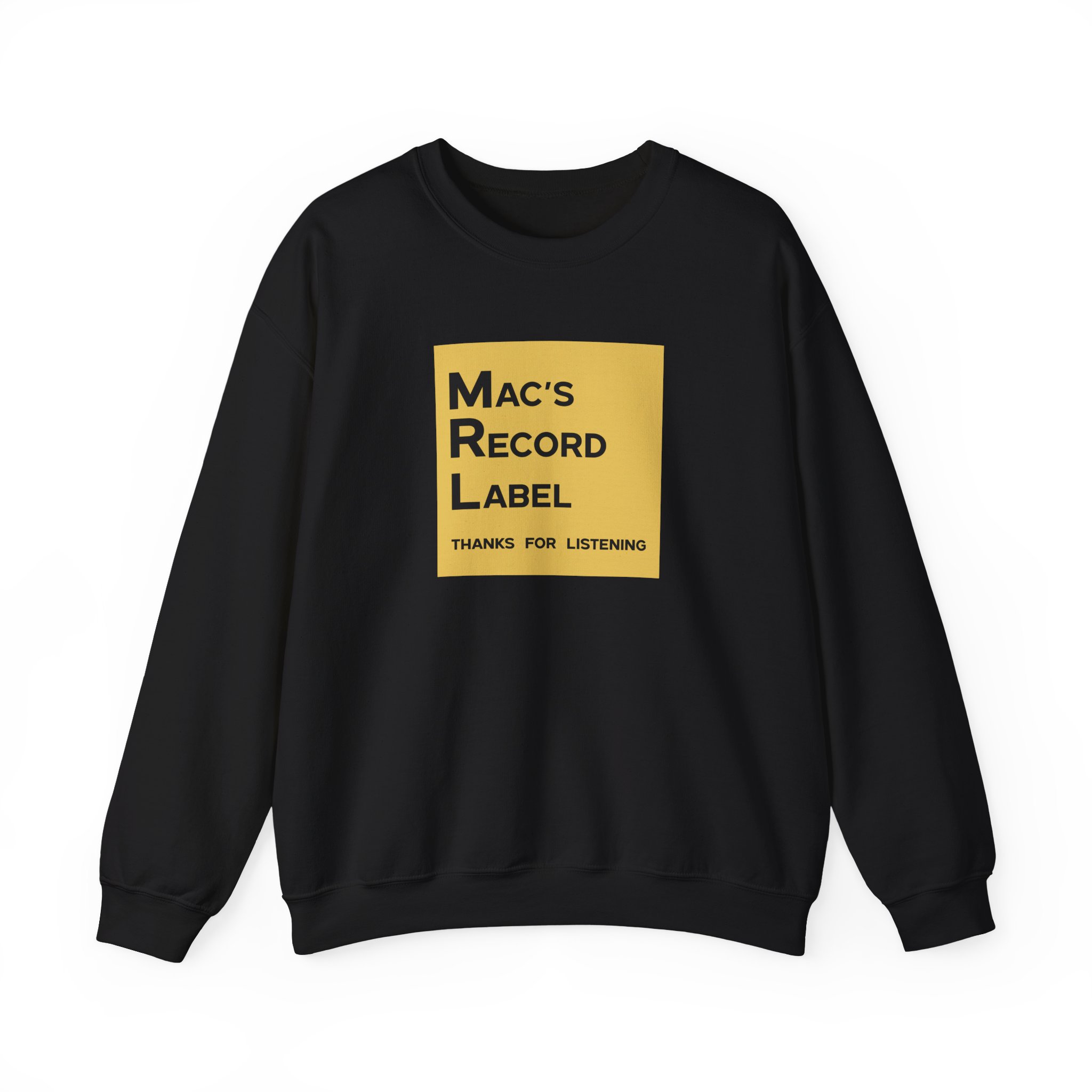 Mac Demarco Label Logo Unisex Heavy Blendâ„¢ Crewneck Sweatshirt