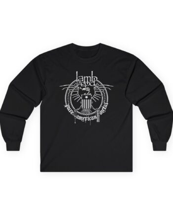 Lamb of God Skeleton Eagle Unisex Ultra Cotton Long Sleeve Tee