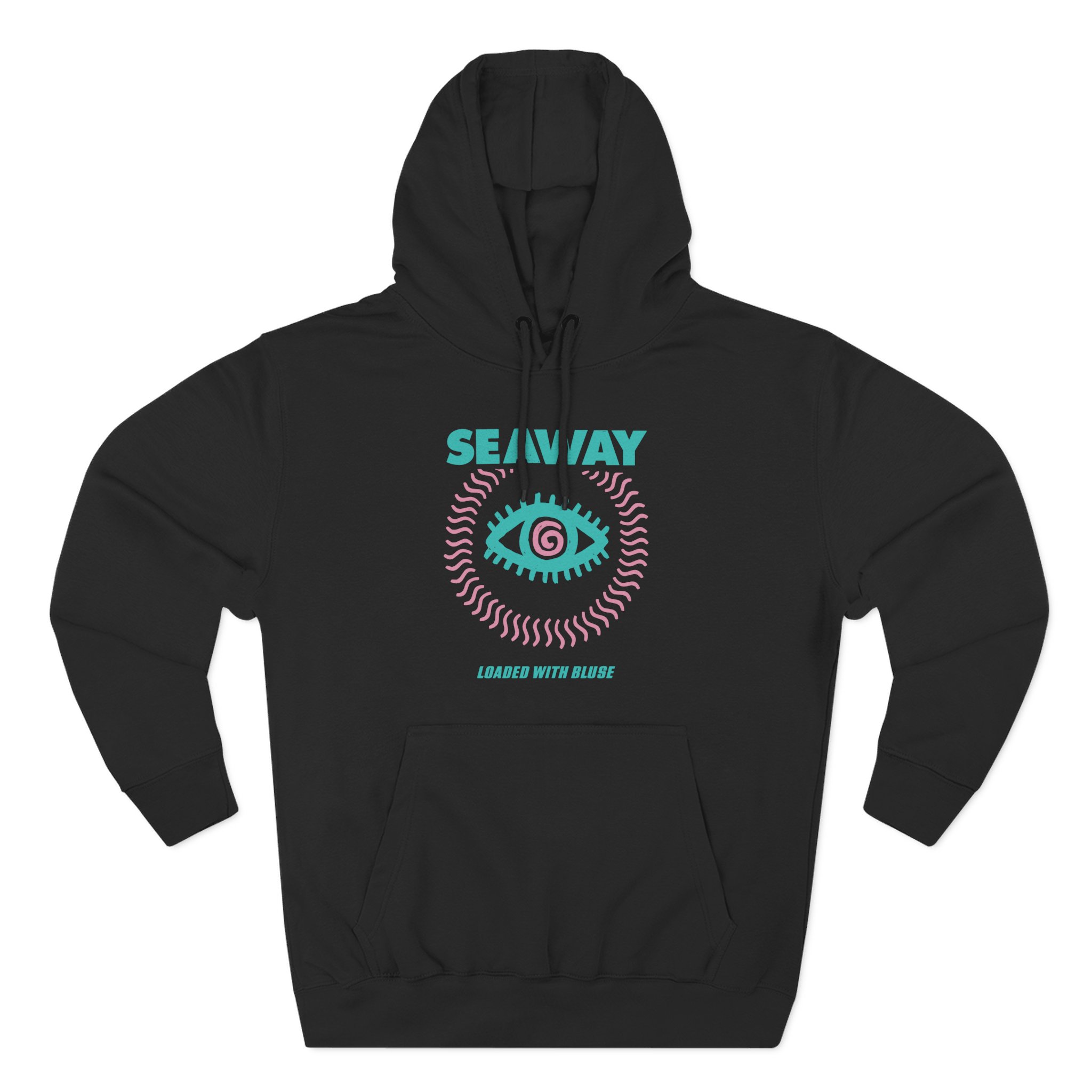 Seaway Spiral Eye Three-Panel Fleece Hoodie