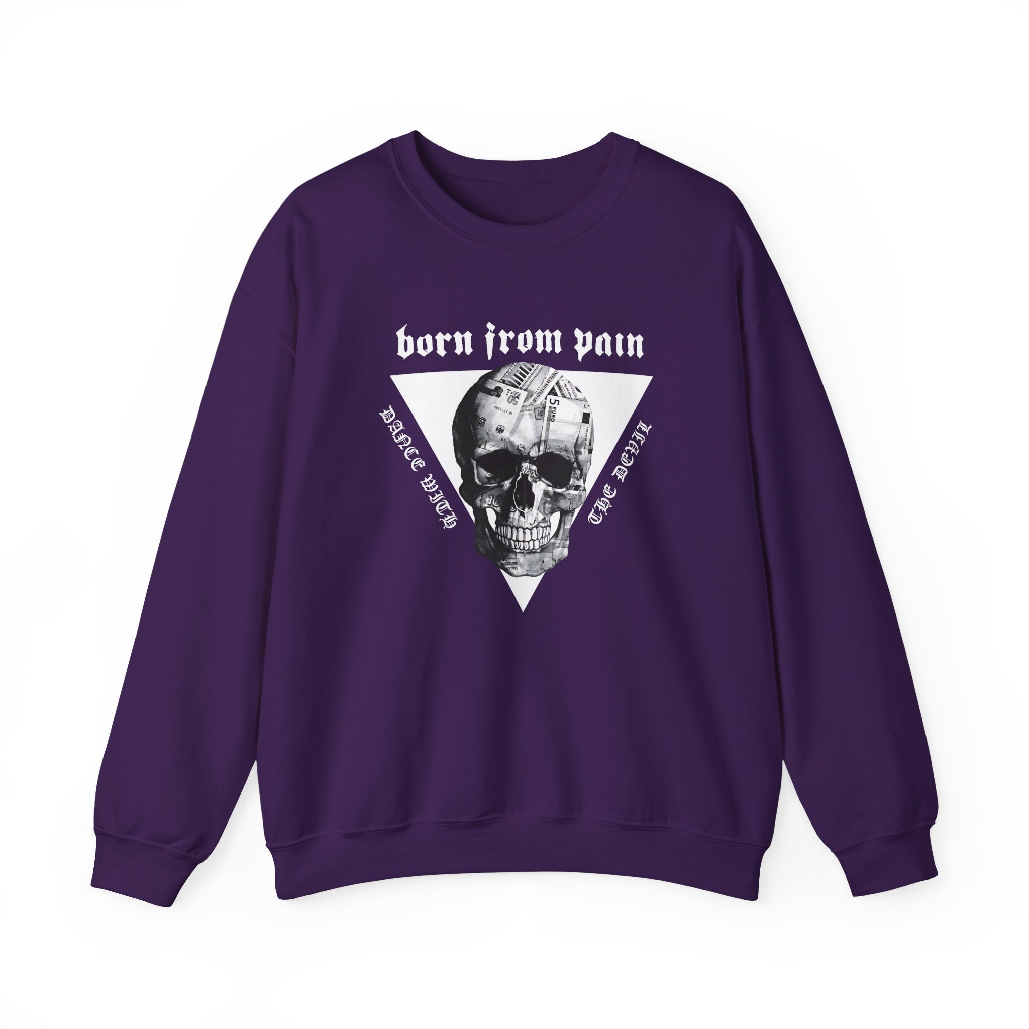 Born From Pain Dance With the Devil Unisex Heavy Blendâ„¢ Crewneck Sweatshirt