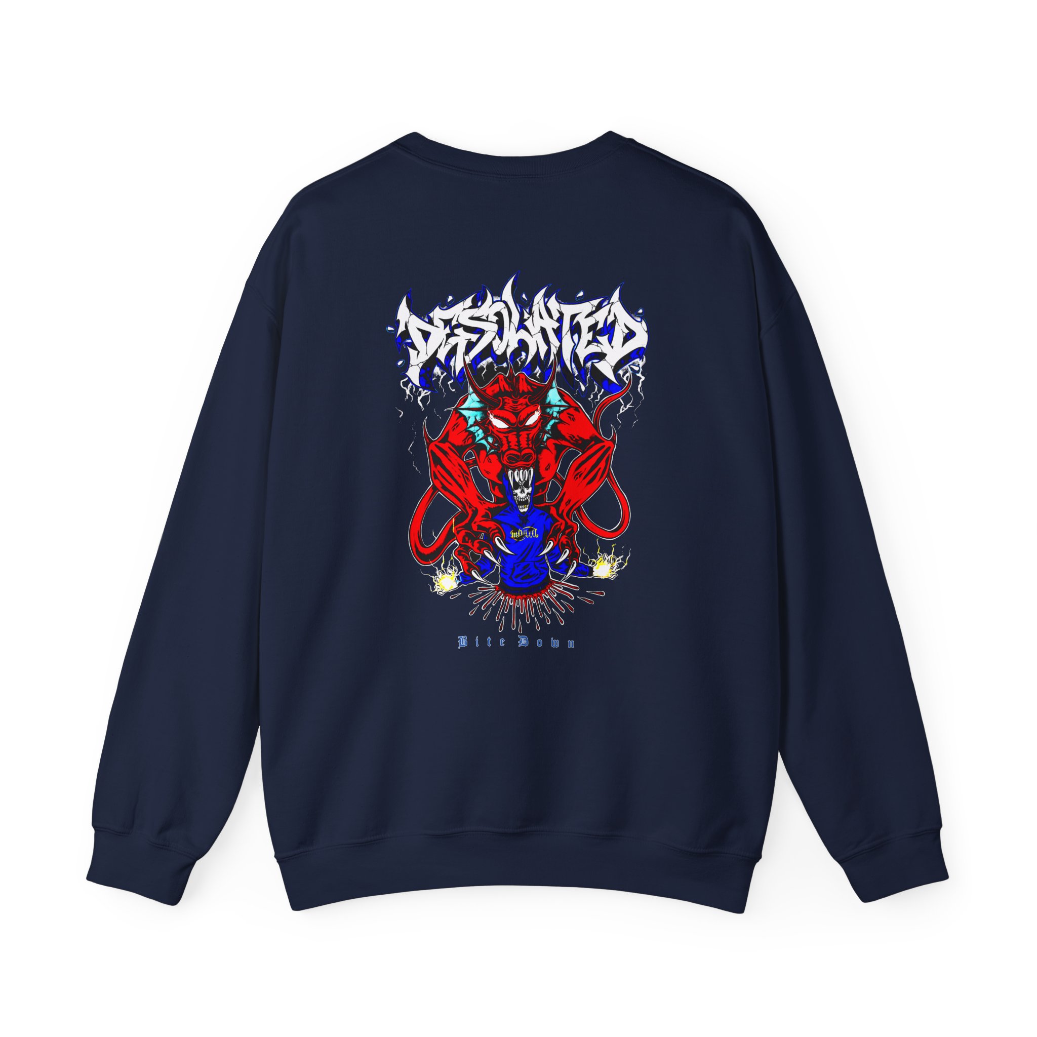 Desolated Devil Unisex Heavy Blendâ„¢ Crewneck Sweatshirt