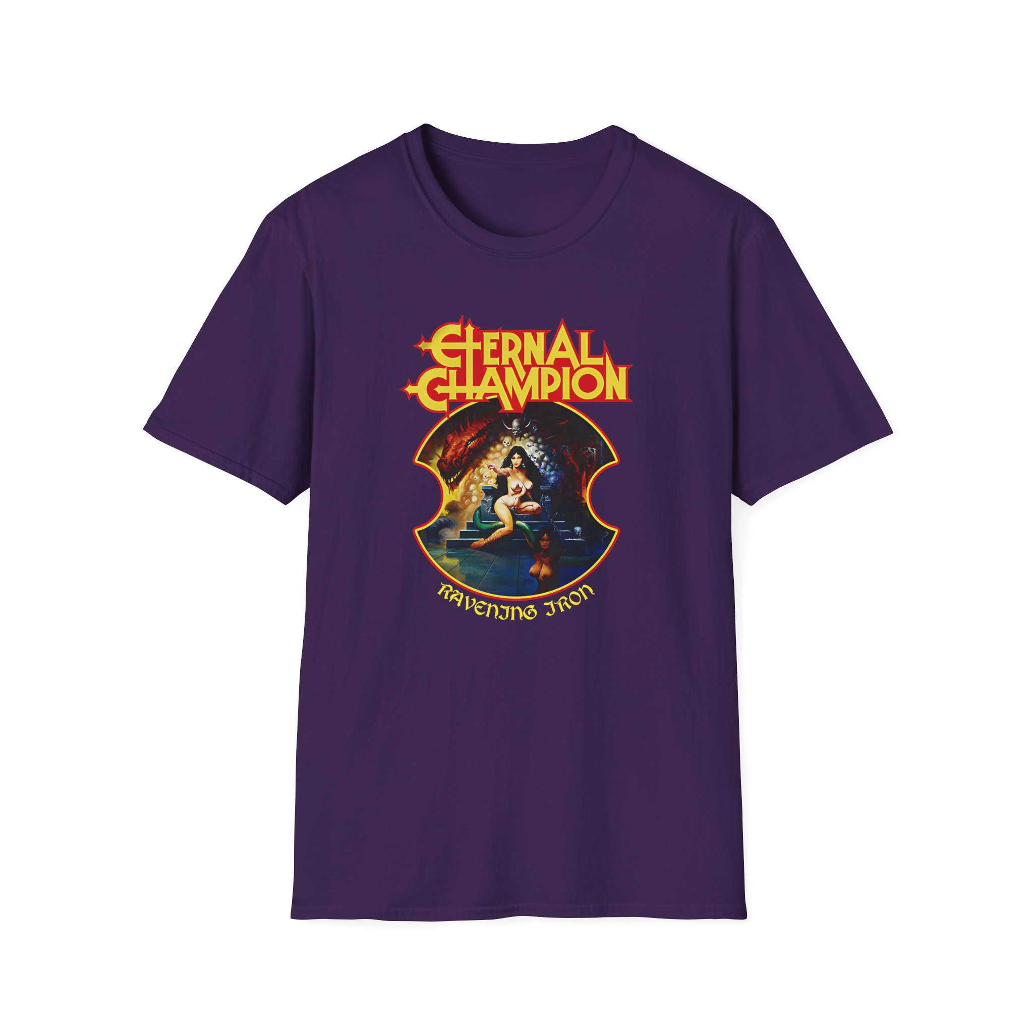 Eternal Champion Stack Unisex Softstyle T-Shirt