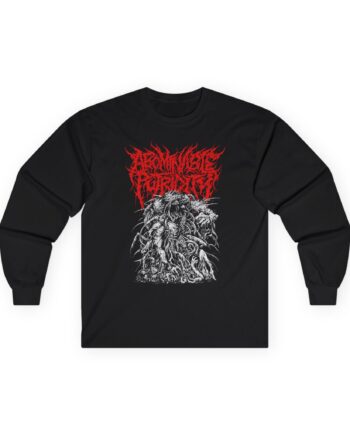 Abominable Putridity Trampling The Doomed Unisex Ultra Cotton Long Sleeve Tee