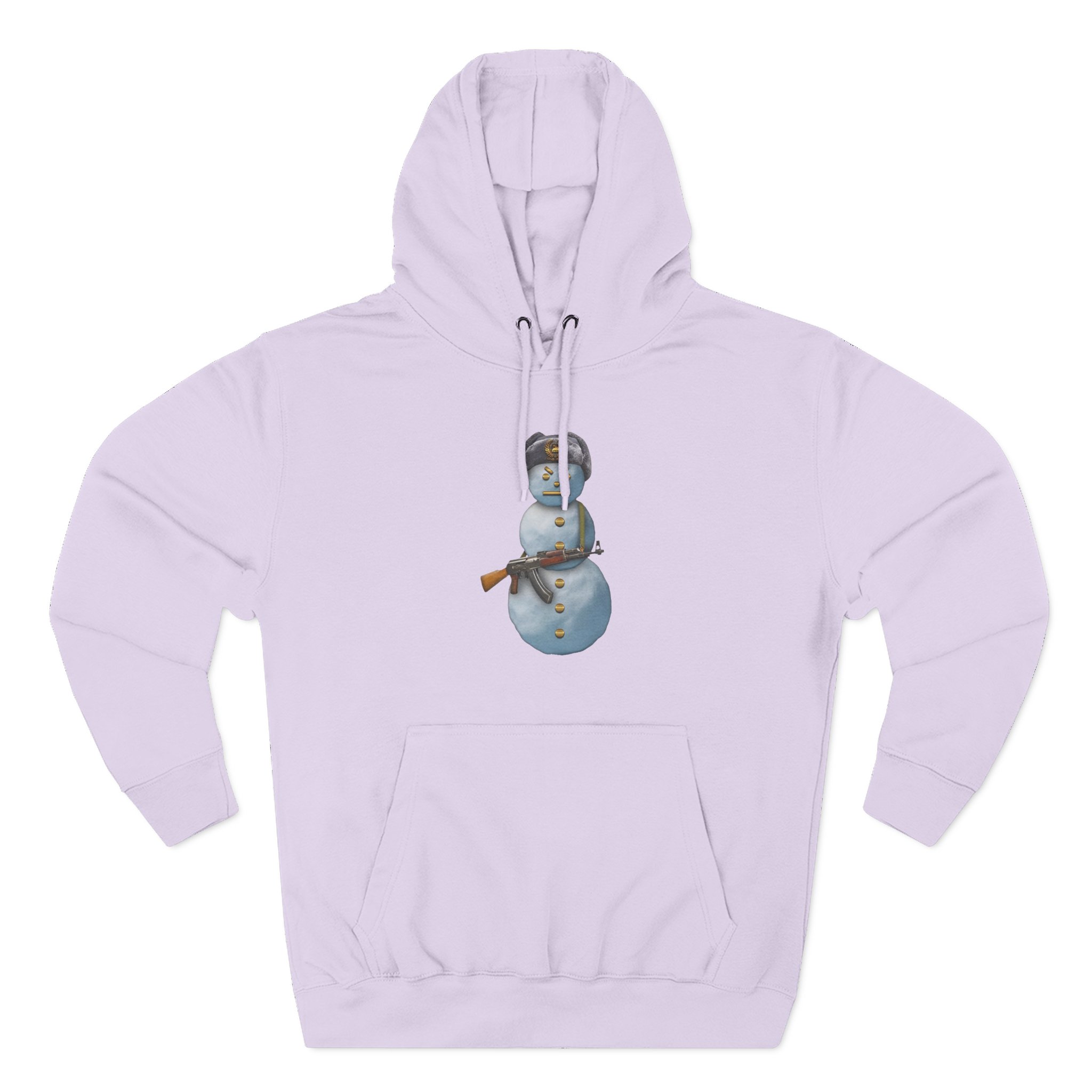 Jpegmafia Snowman Three-Panel Fleece Hoodie