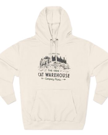 William Osman Three-Panel Fleece Hoodie