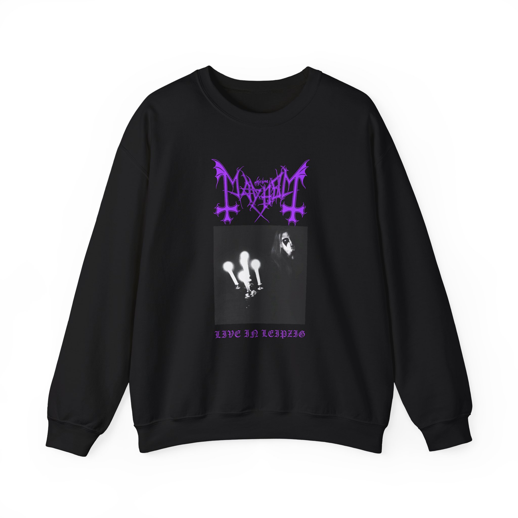 Mayhem Live In Leipzig Unisex Heavy Blendâ„¢ Crewneck Sweatshirt