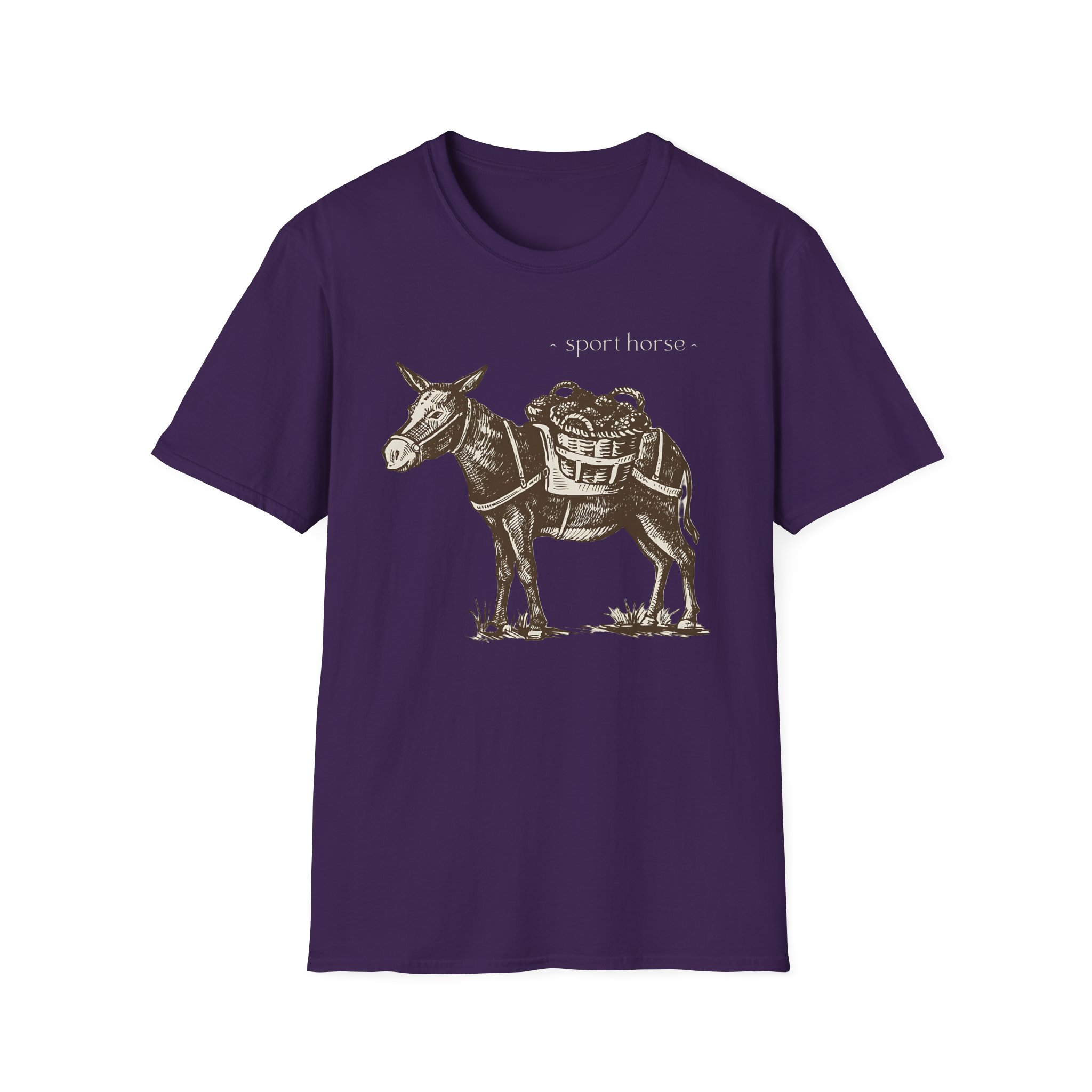 Mumbo Jumbo Sport Horse Unisex Softstyle T-Shirt