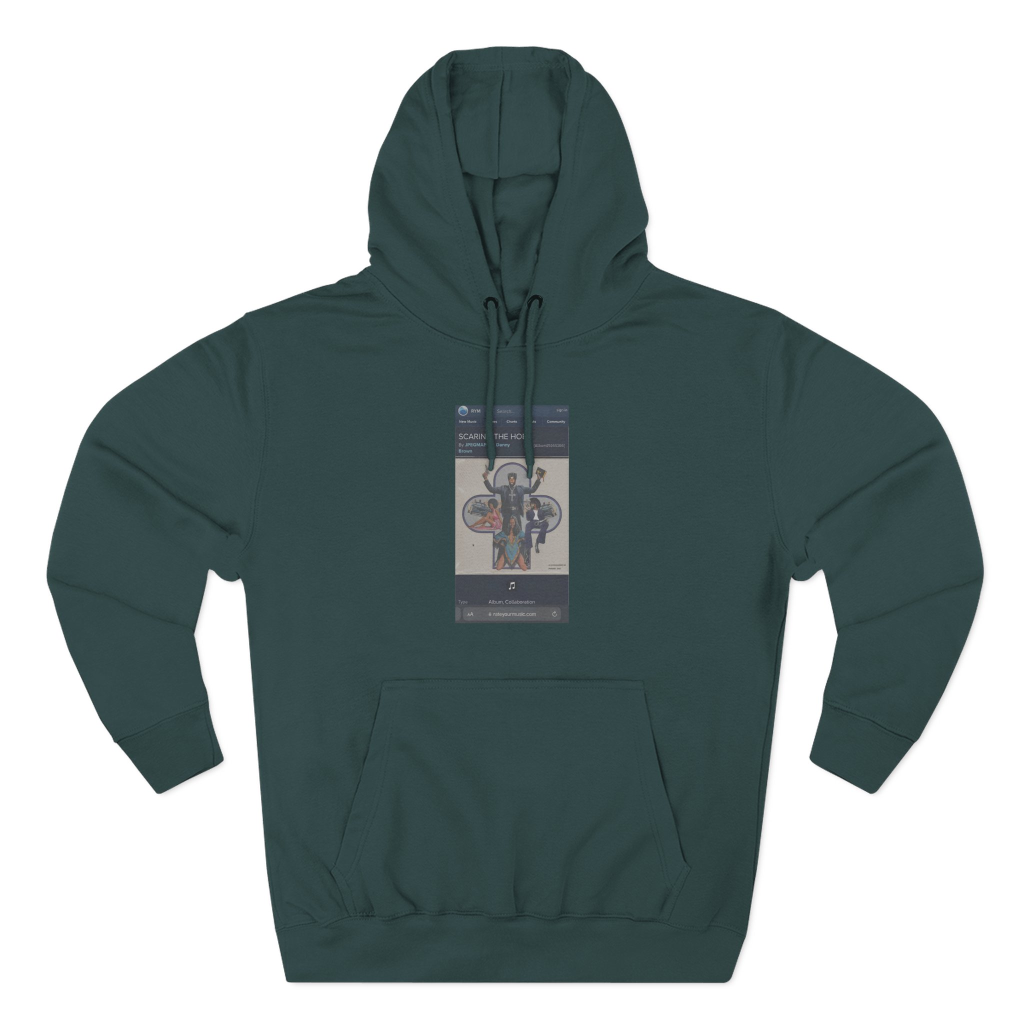 Jpegmafia RYM Hoes Three-Panel Fleece Hoodie