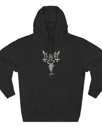 Mayhem Goat Three-Panel Fleece Hoodie